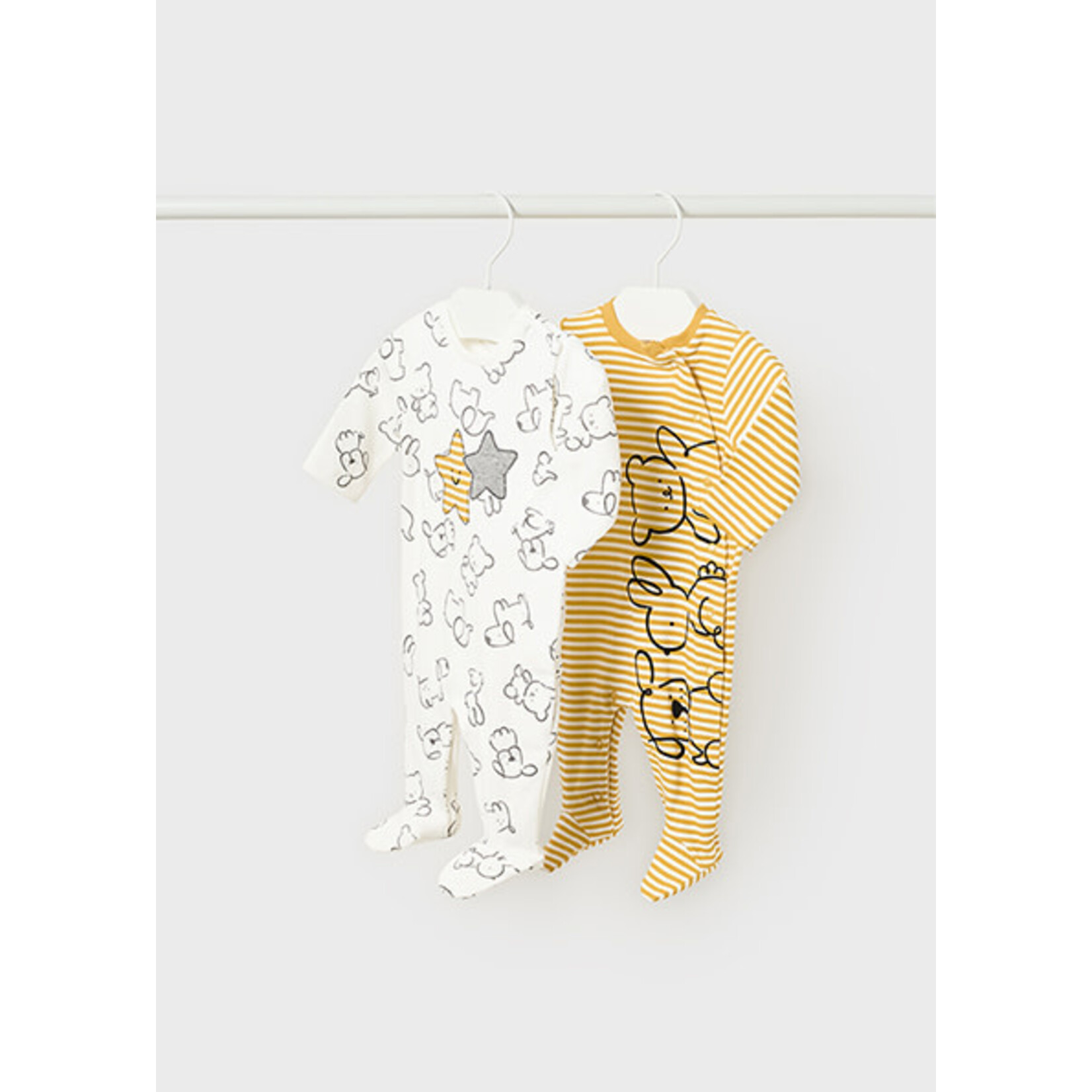 MAYORAL NEWBORN Baby Boy Cotton Footed Sleeper