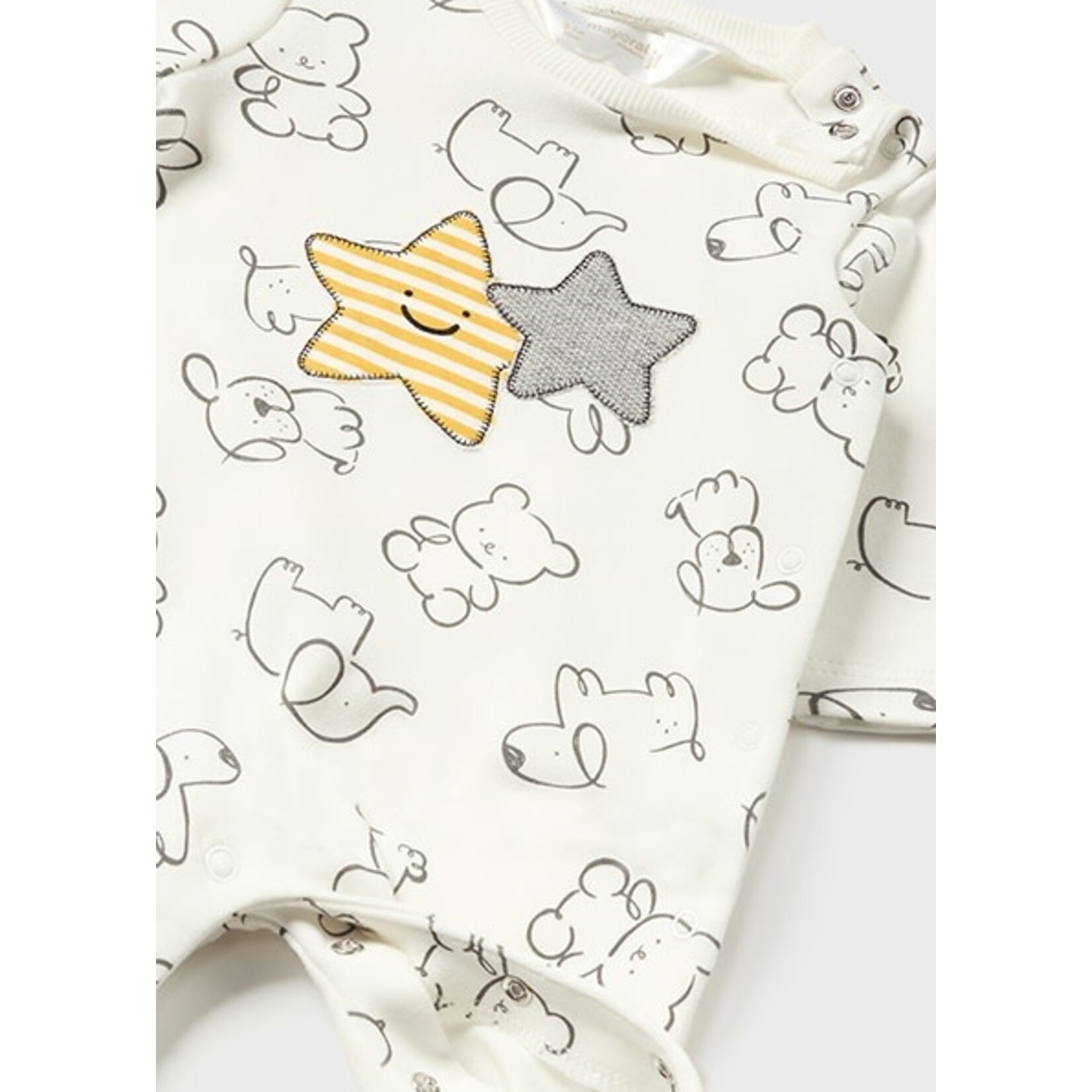 MAYORAL NEWBORN Baby Boy Cotton Footed Sleeper