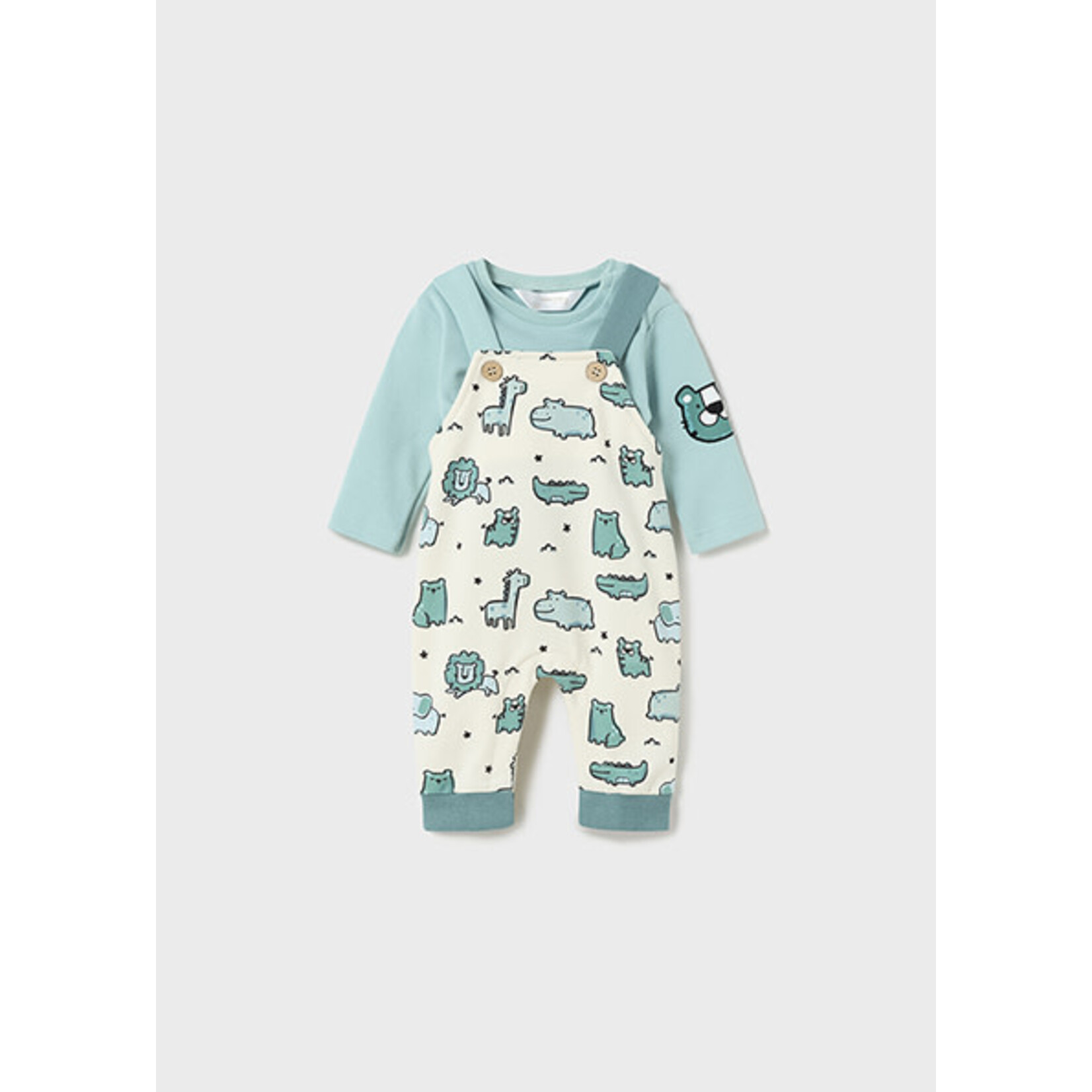 MAYORAL NEWBORN Baby Boy Overall One Piece