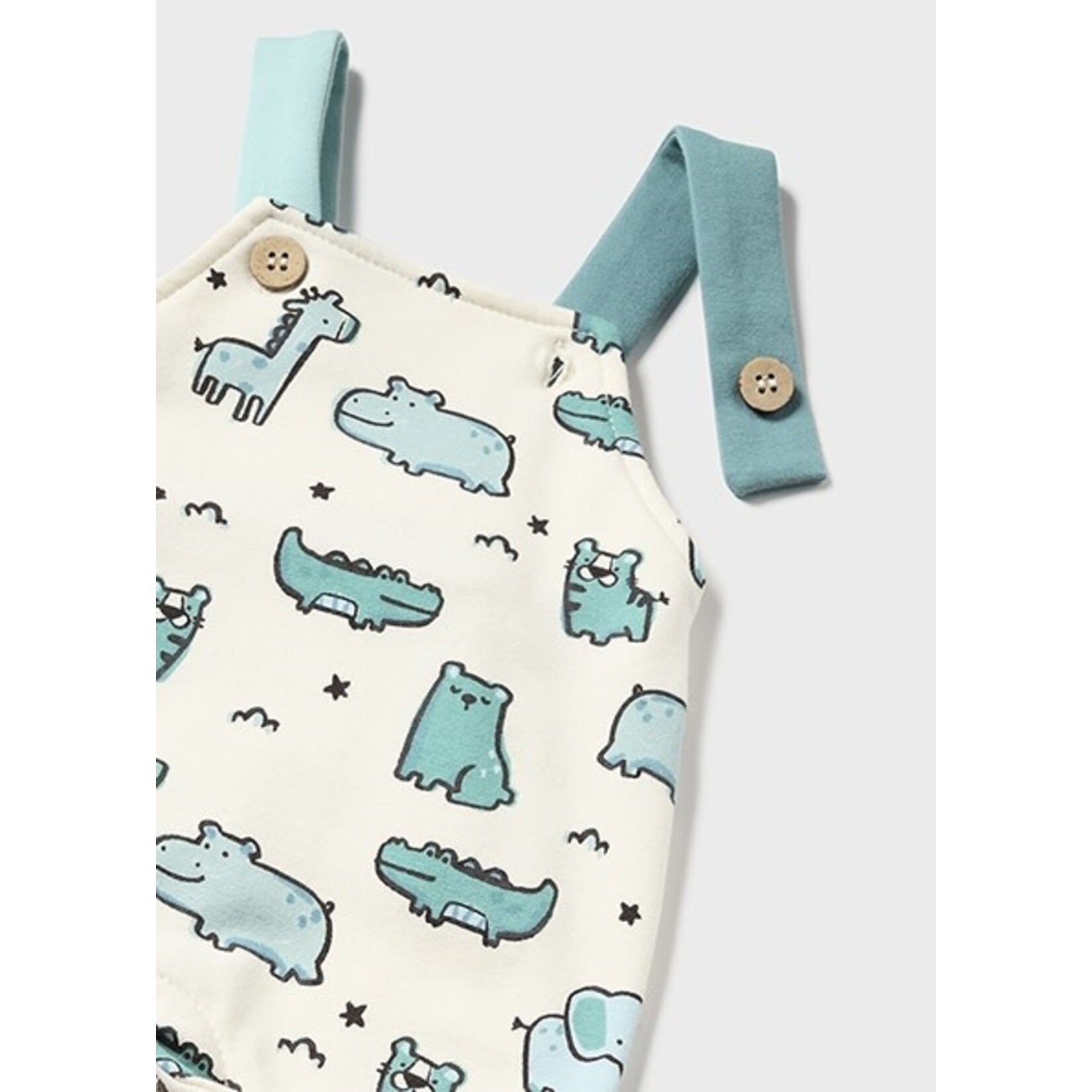 MAYORAL NEWBORN Baby Boy Overall One Piece