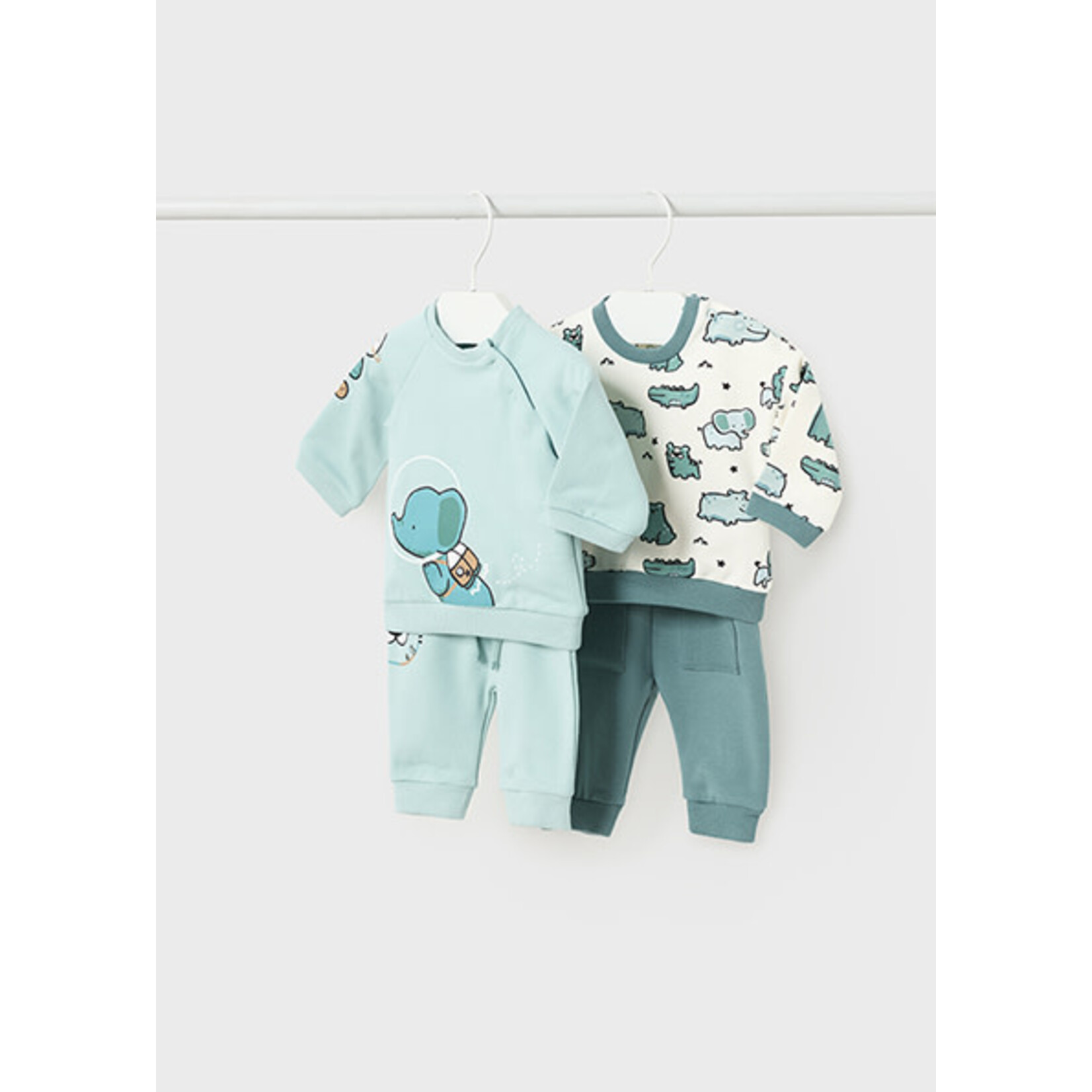 MAYORAL NEWBORN 2pc Baby Boy Knit Set