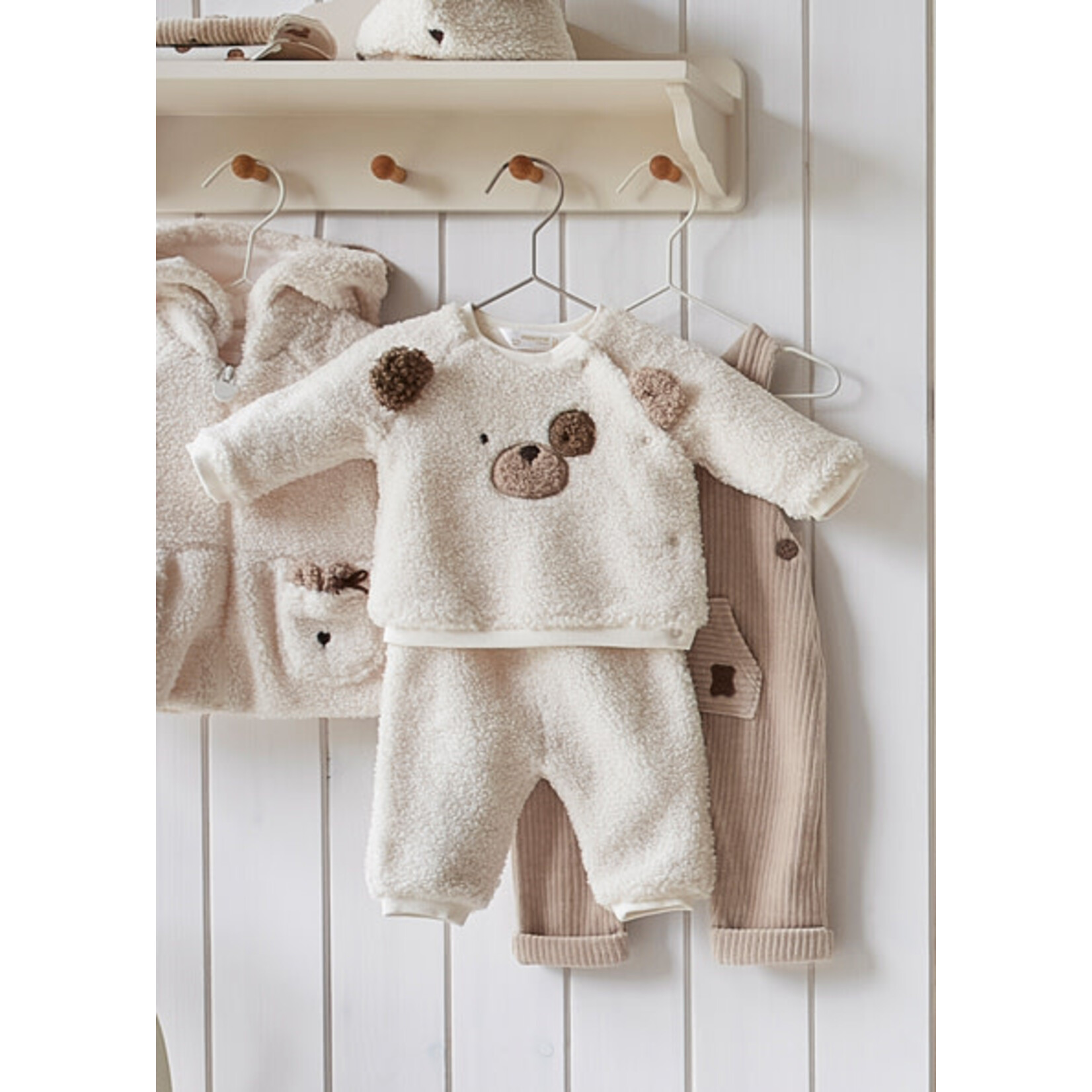MAYORAL NEWBORN 2pc Baby Sherpa Set