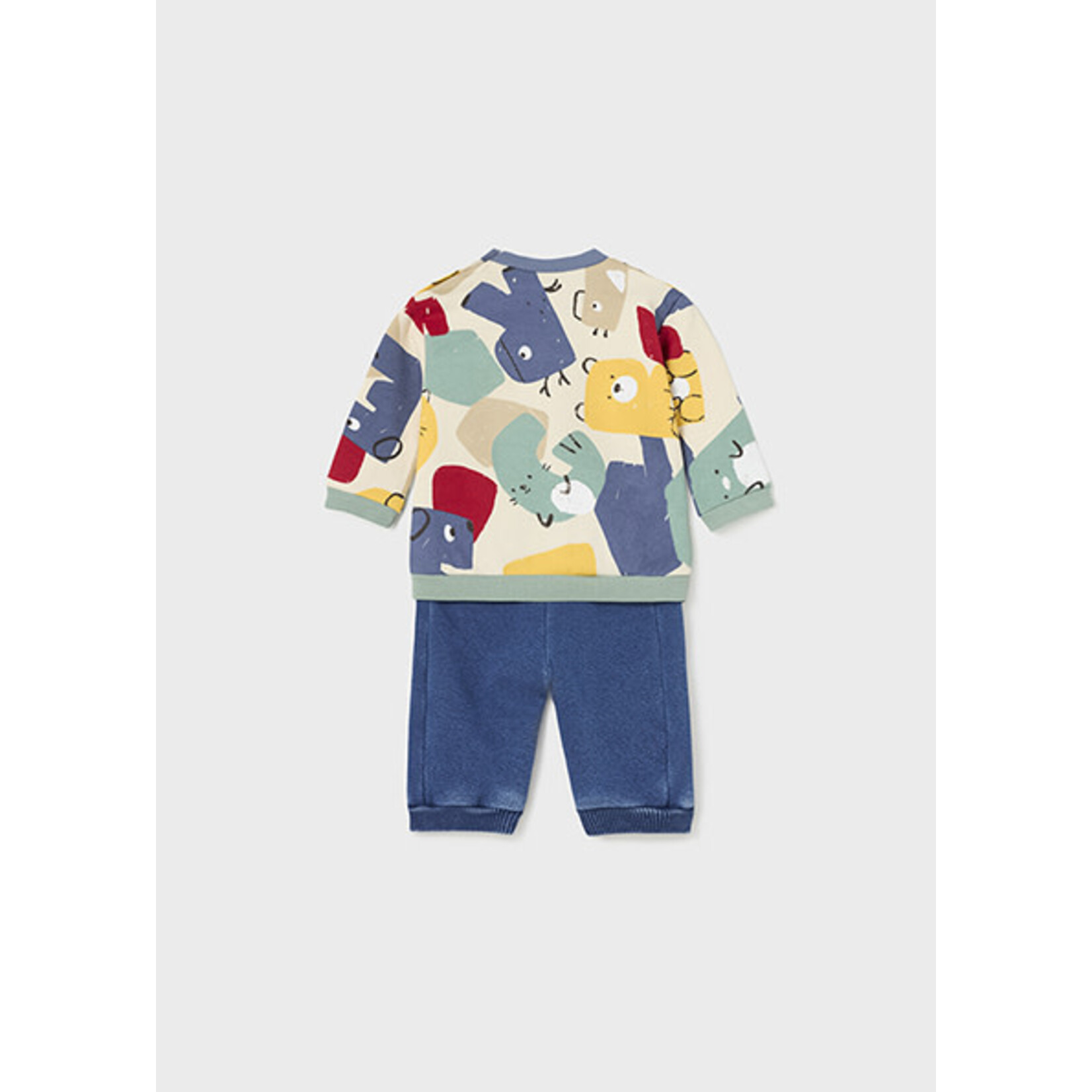 MAYORAL NEWBORN 2pc Baby Boy Knit Set