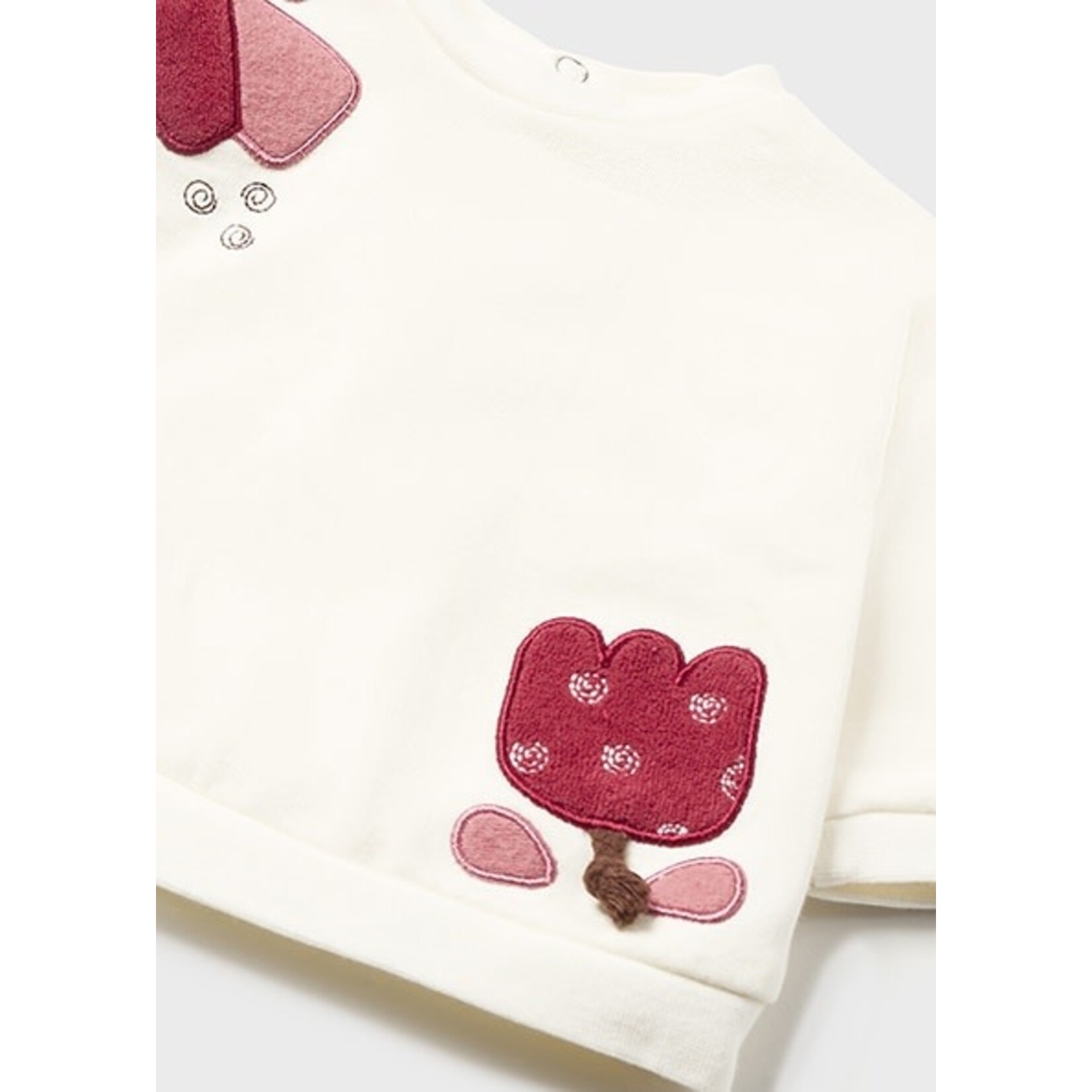 MAYORAL NEWBORN 2pc Baby Girl Cotton Set