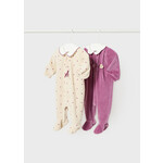 Footed velour one-piece newborn baby | Mayoral ®