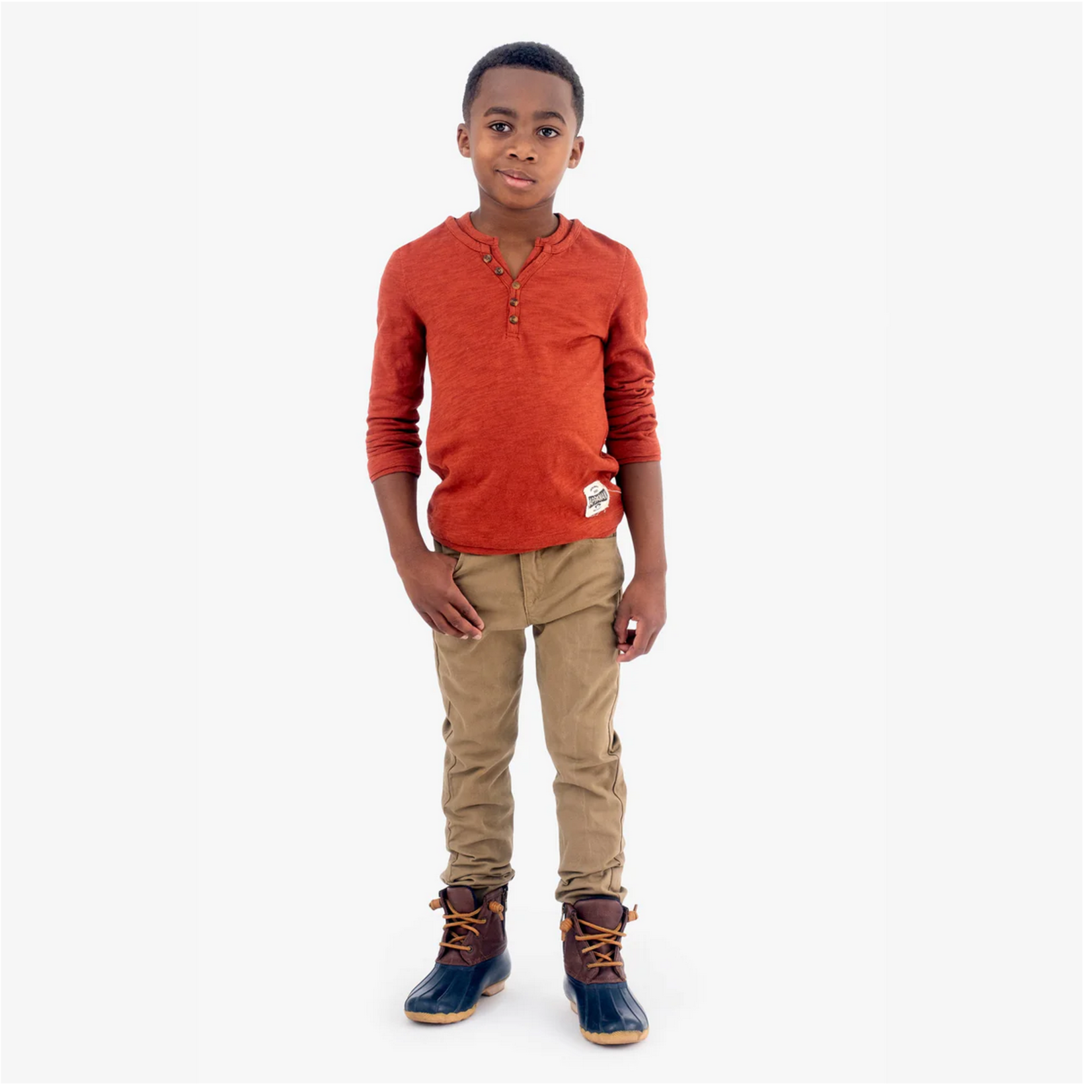 APPAMAN Boys Skinny Twill Pant