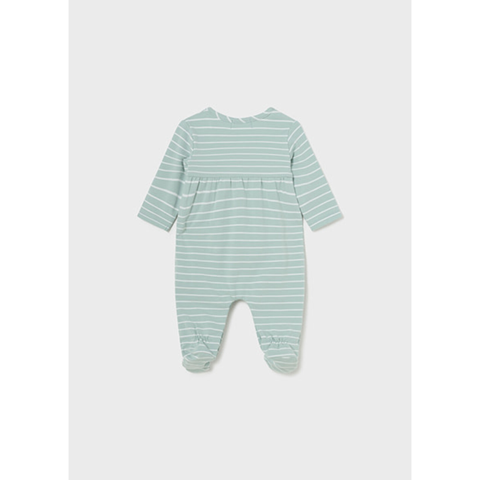 MAYORAL NEWBORN BETTER COTTON BABY FOOTED ONE-PIECE