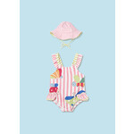 MAYORAL NEWBORN Baby Girl 2pc Swim Set