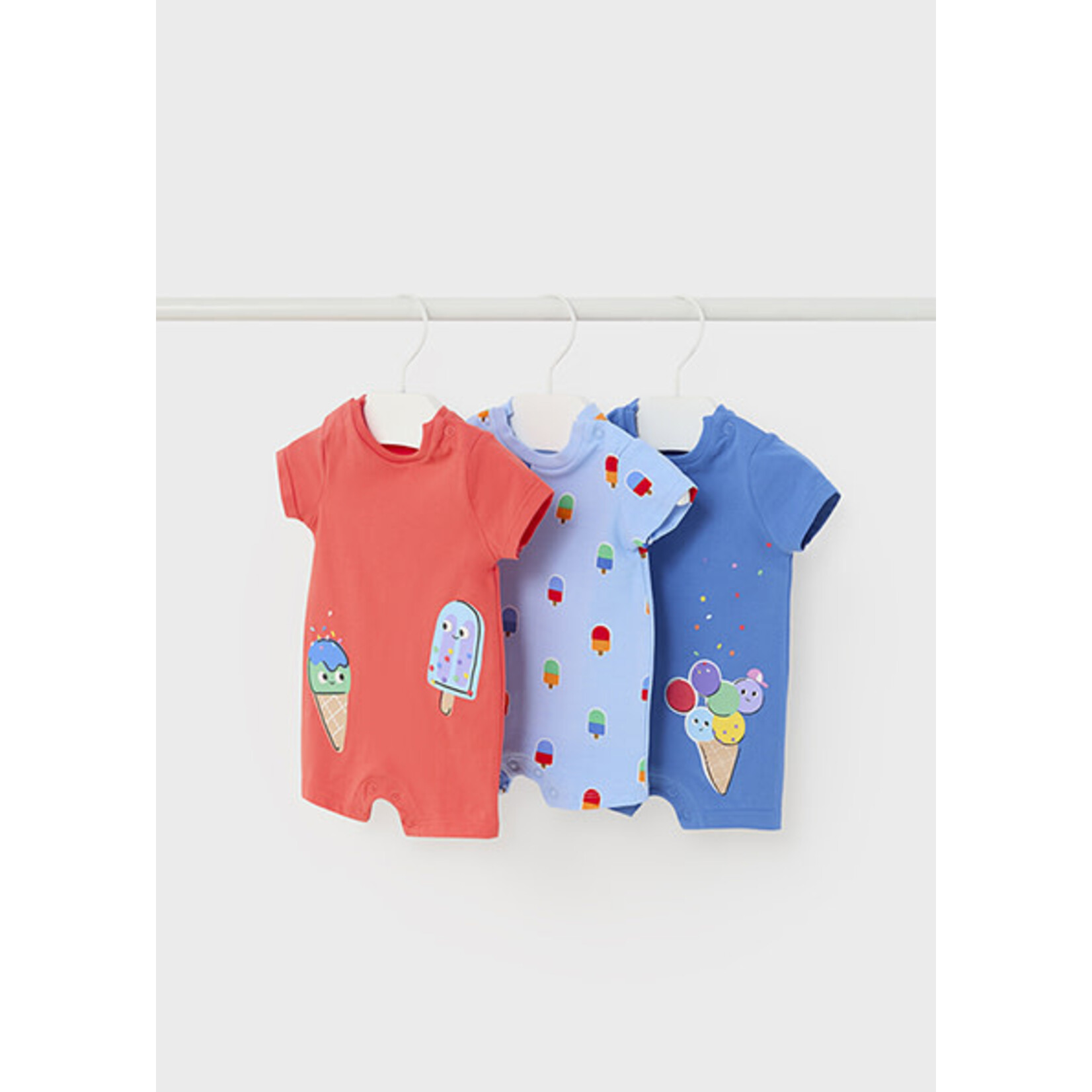 MAYORAL NEWBORN Baby Boy Better Cotton Romper