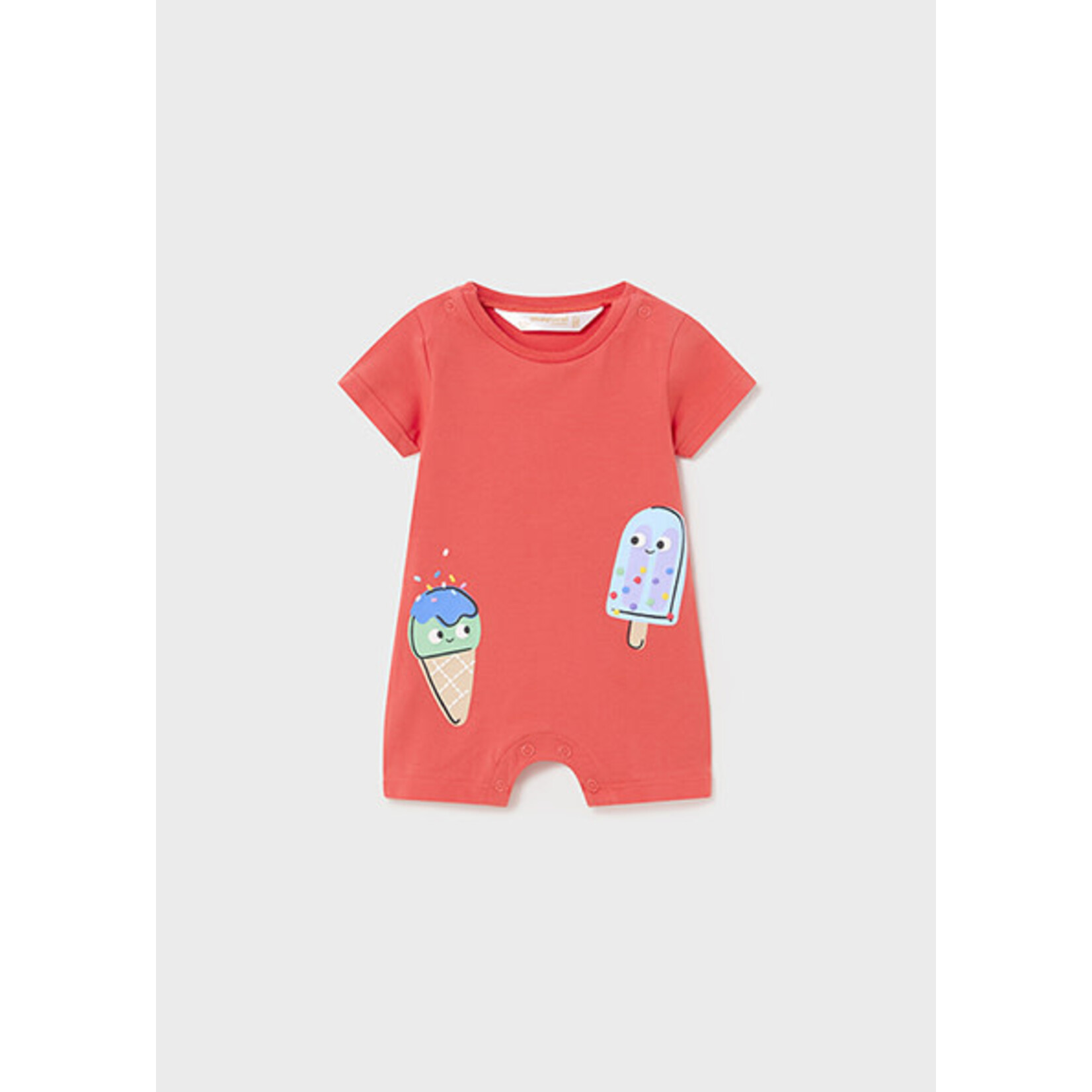 MAYORAL NEWBORN Baby Boy Better Cotton Romper