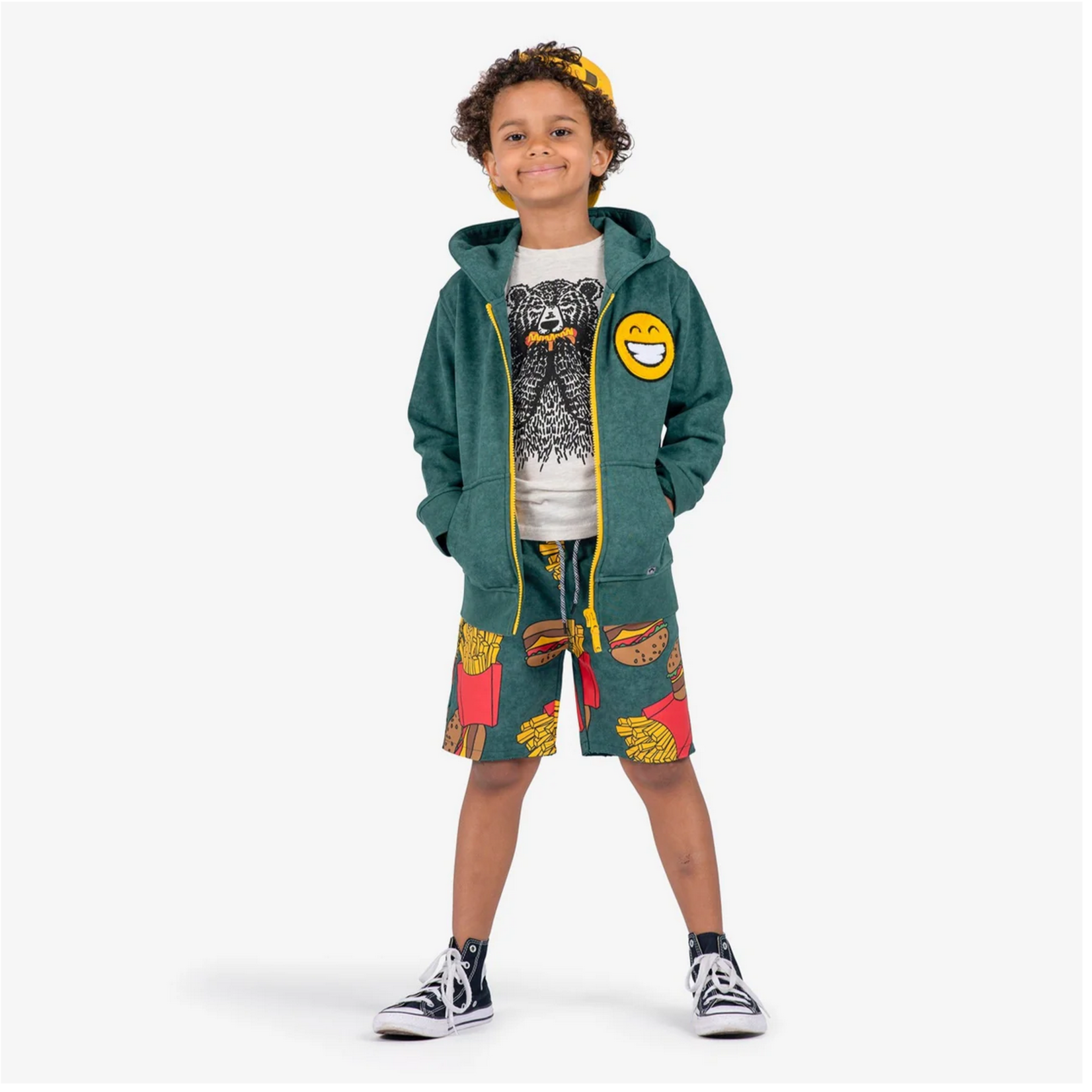 APPAMAN Strivers Tween Boys Break Away Zipper Hoodie