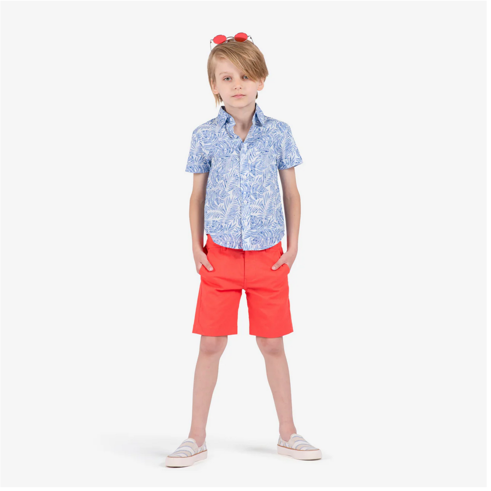 APPAMAN DAY PARTY TWEEN BOYS SHIRT