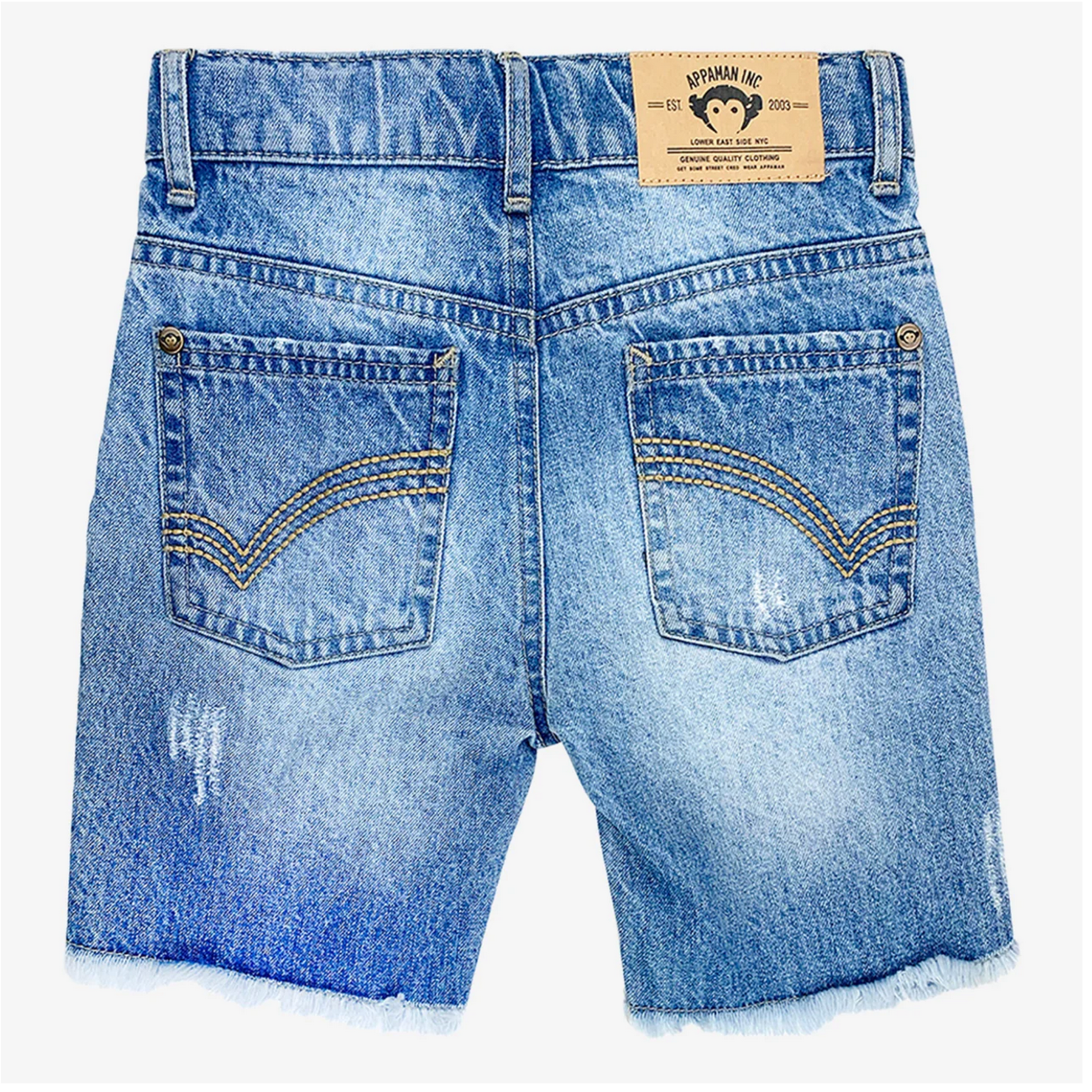 APPAMAN DENIM SHORTS