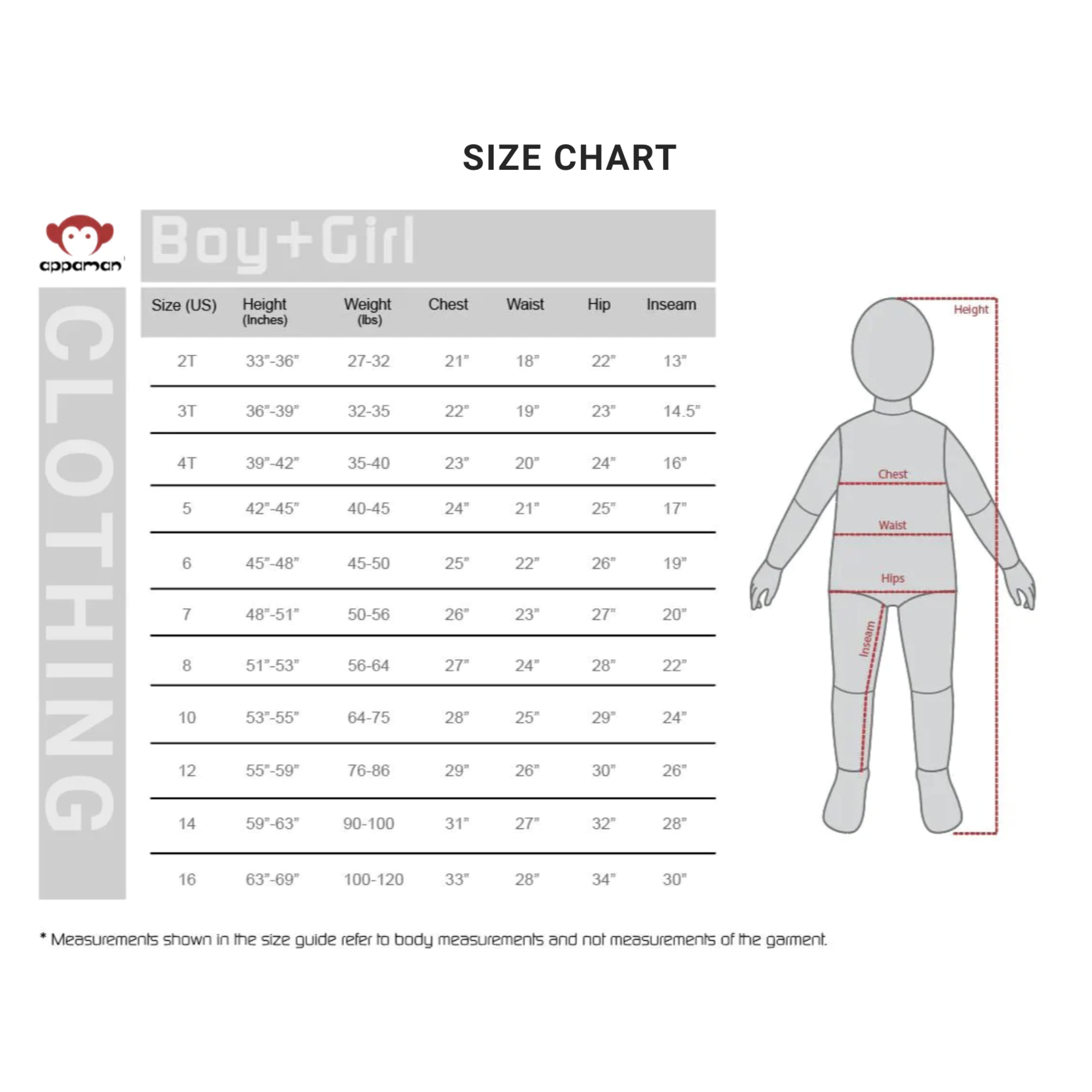 APPAMAN Pocket Tween Girls Tee