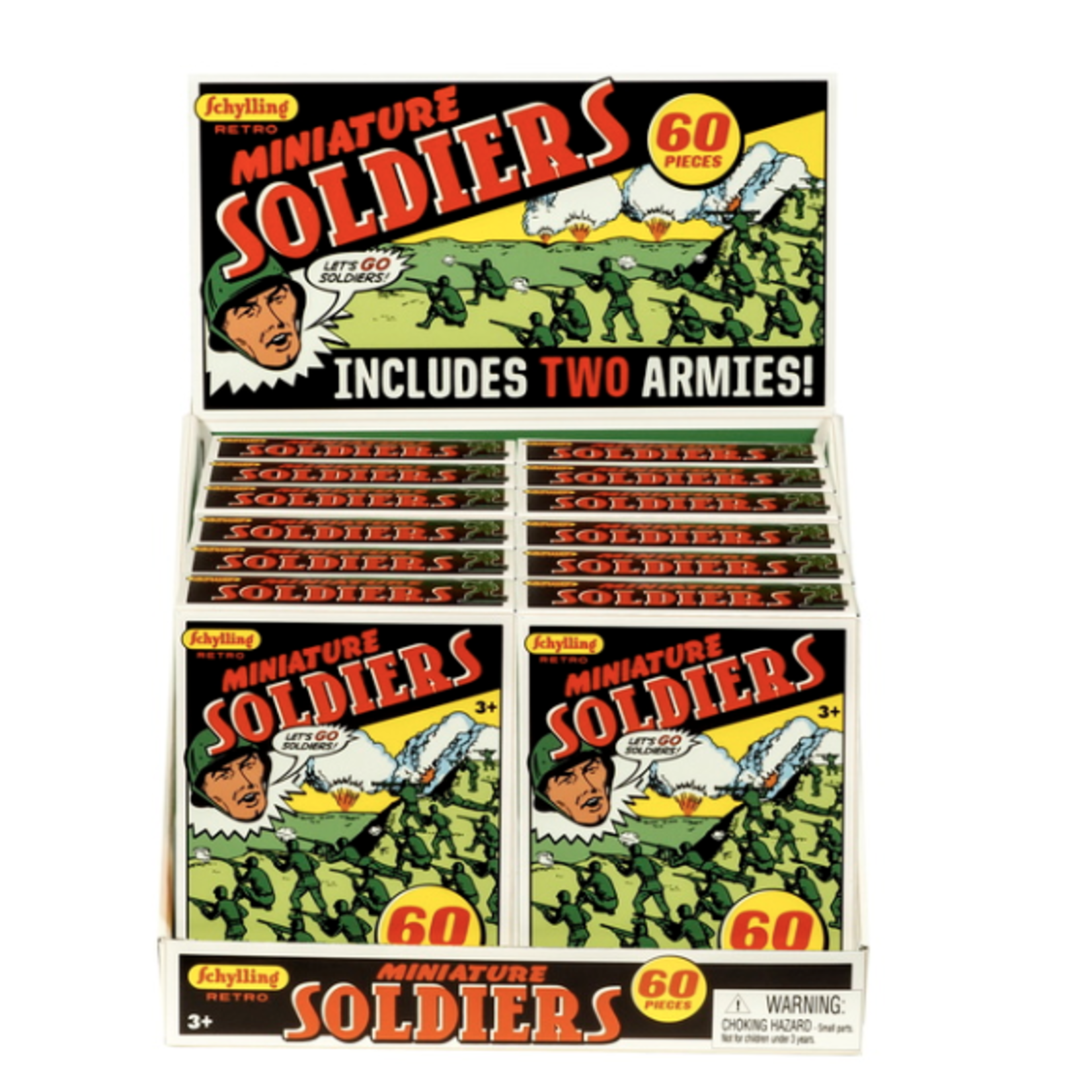 Retro Mini Soldiers Pack- 60pc
