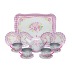 FANCY TIN TEA SET