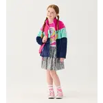 HATLEY Tween Girl Colorblock Fuzzy Fleece Zip Up