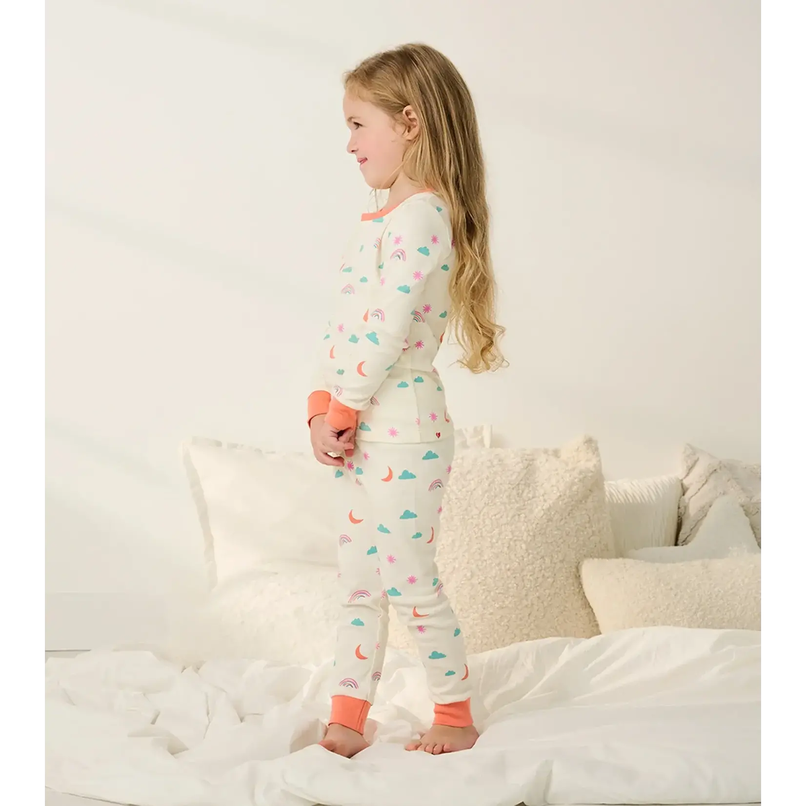HATLEY CHARMS ORGANIC COTTON GIRLS PJ SET