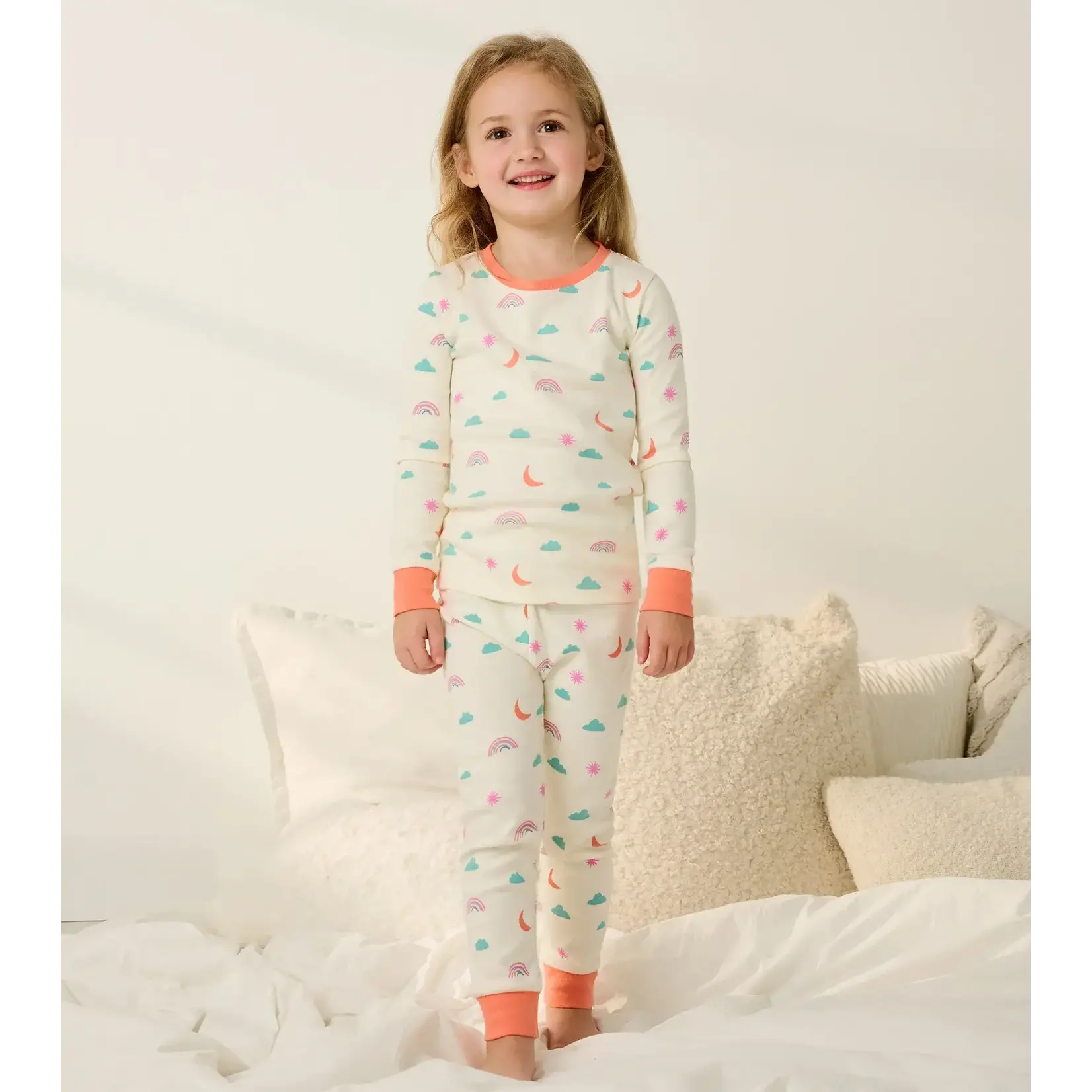 HATLEY CHARMS ORGANIC COTTON GIRLS PJ SET