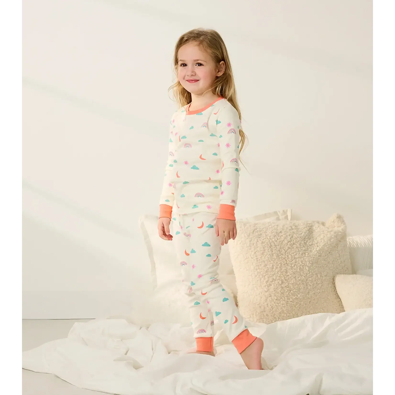 HATLEY CHARMS ORGANIC COTTON GIRLS PJ SET