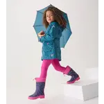 HATLEY MINI LIGHTENING BOLTS GIRLS ZIP-UP  RAIN JACKET
