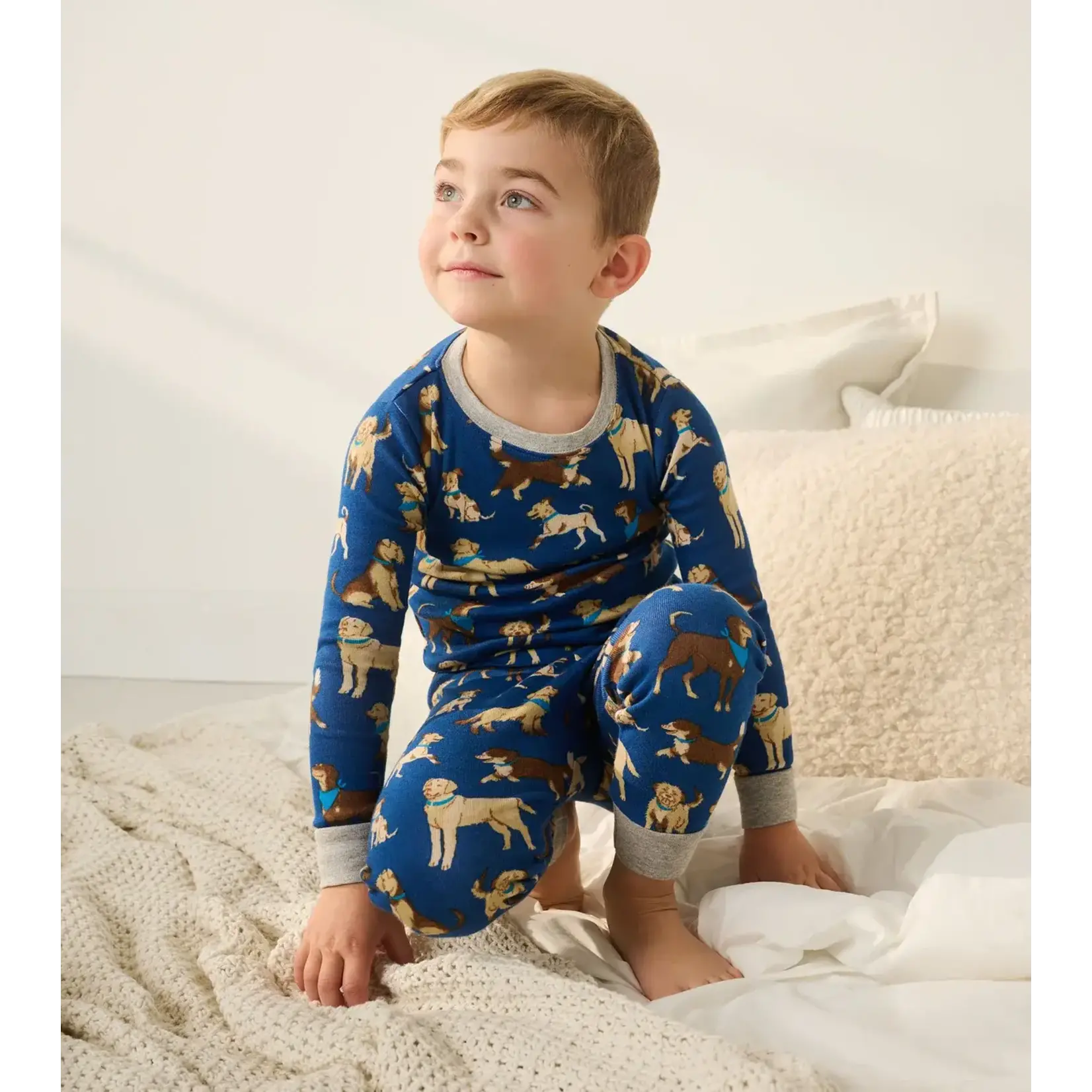 Hatley Kids CLASSIC DOGS ORGANIC COTTON BOYS PJ SET