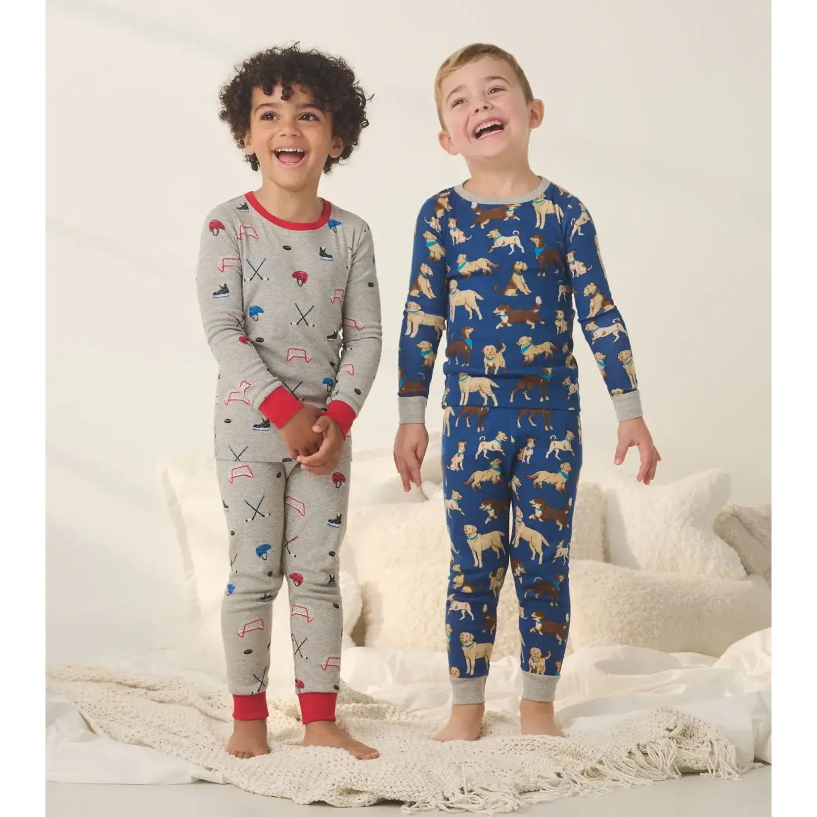 Hatley Kids CLASSIC DOGS ORGANIC COTTON BOYS PJ SET