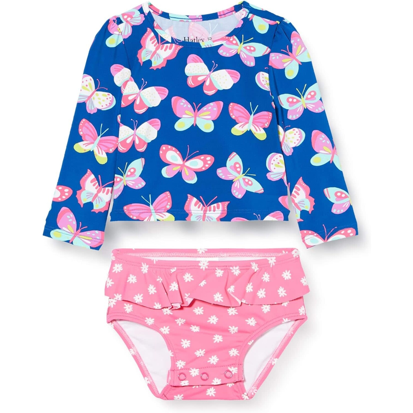 HATLEY BUTTERFLIES BABY RASHGUARD SET