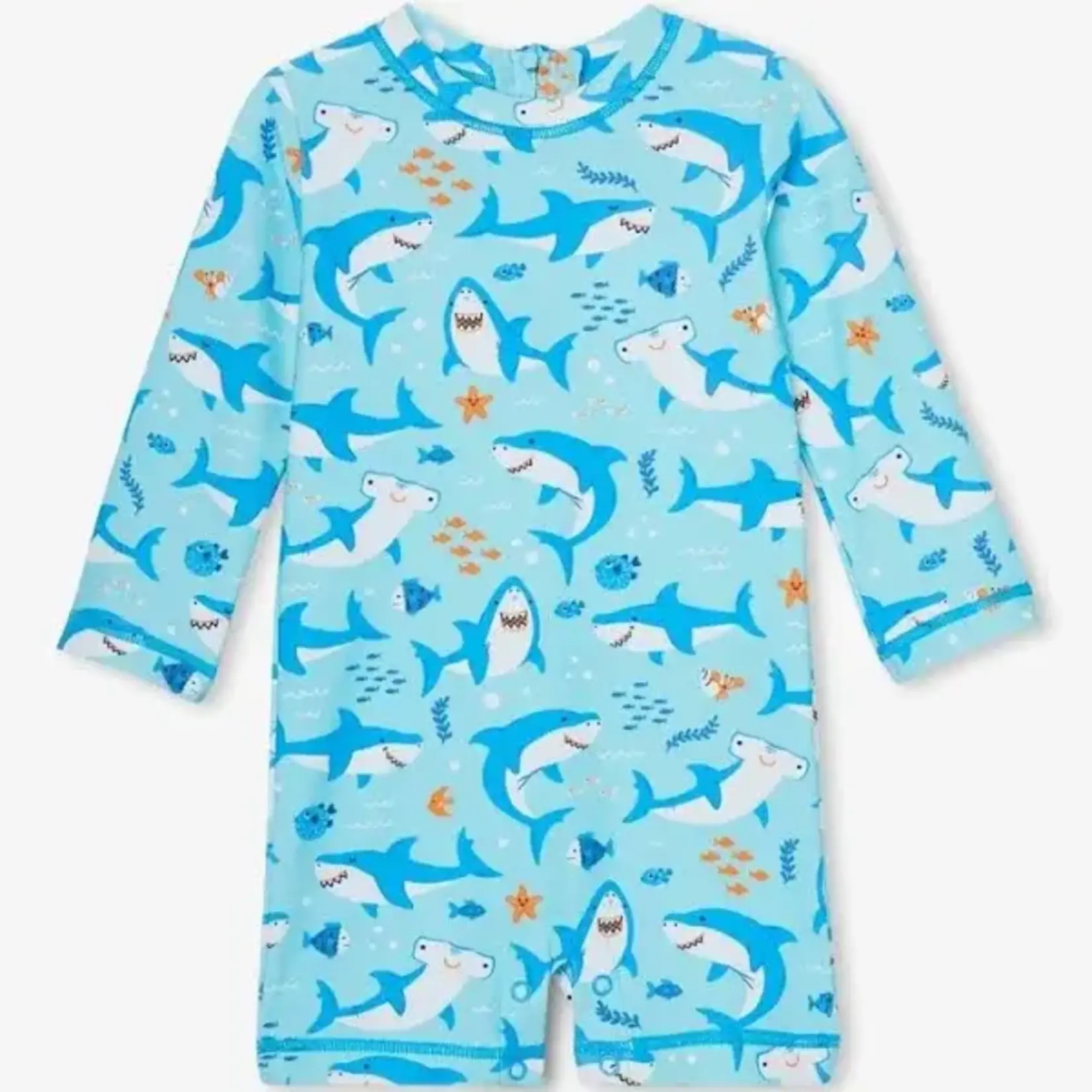 HATLEY SHARK PARTY BABY RASHGUARD