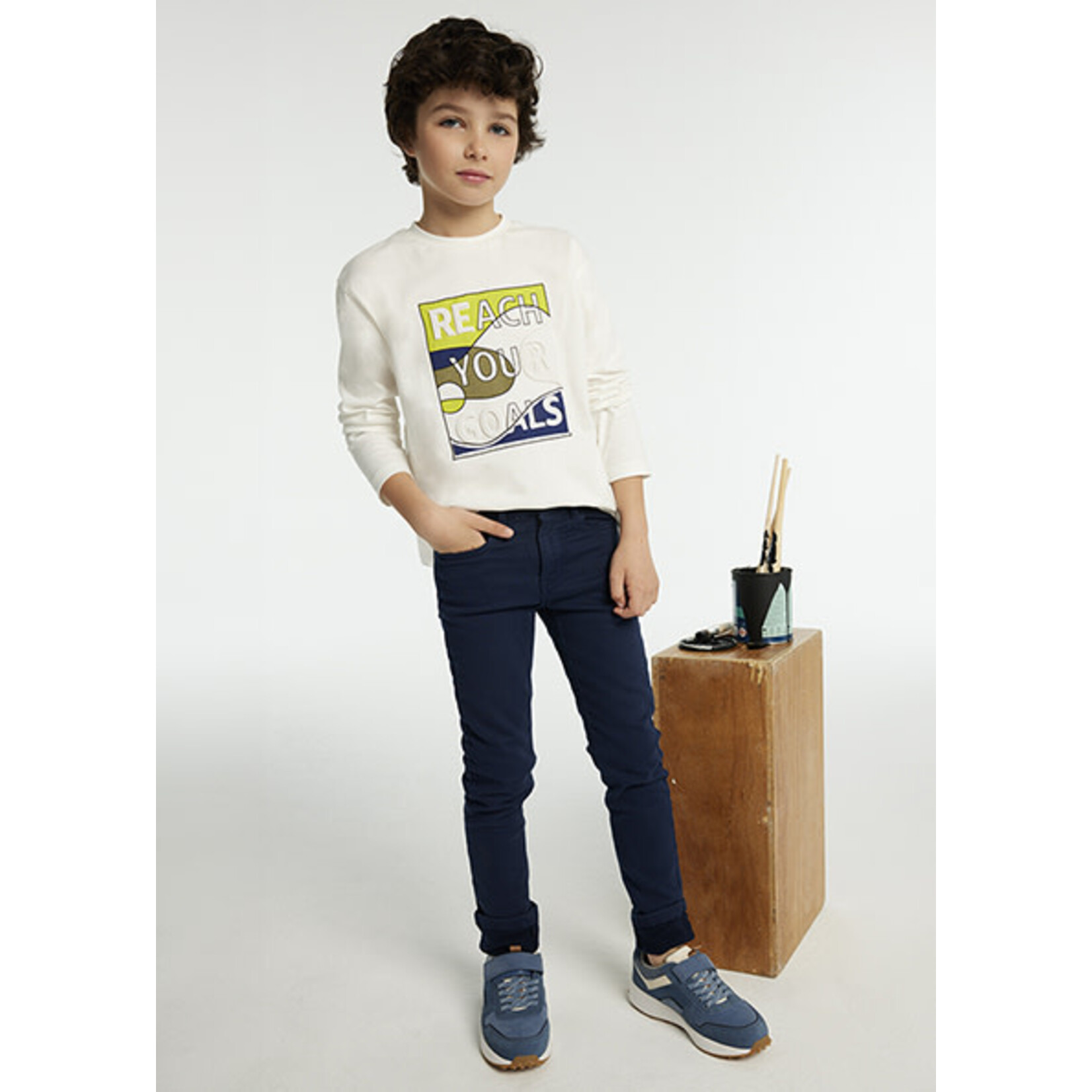 MAYORAL TWEEN SLIM FIT COTTON TWEEN PANT