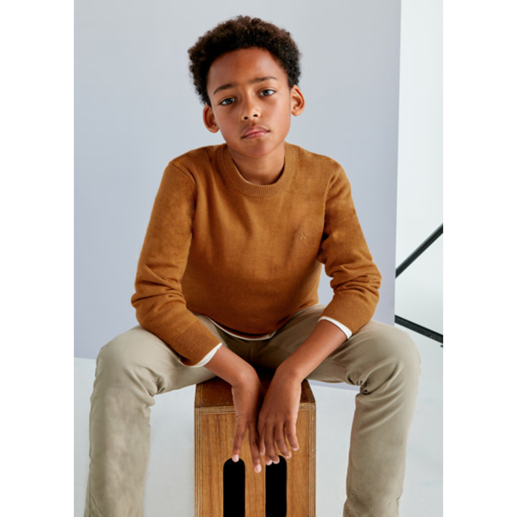 MAYORAL TWEEN BASIC COTTON TWEEN SWEATER