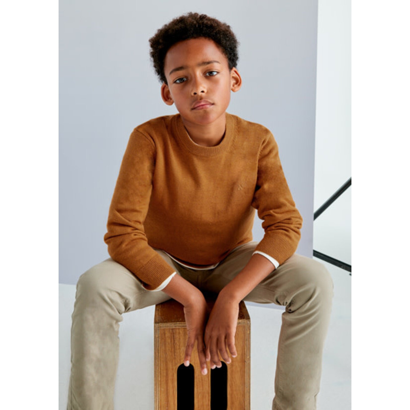 MAYORAL TWEEN BASIC COTTON TWEEN SWEATER