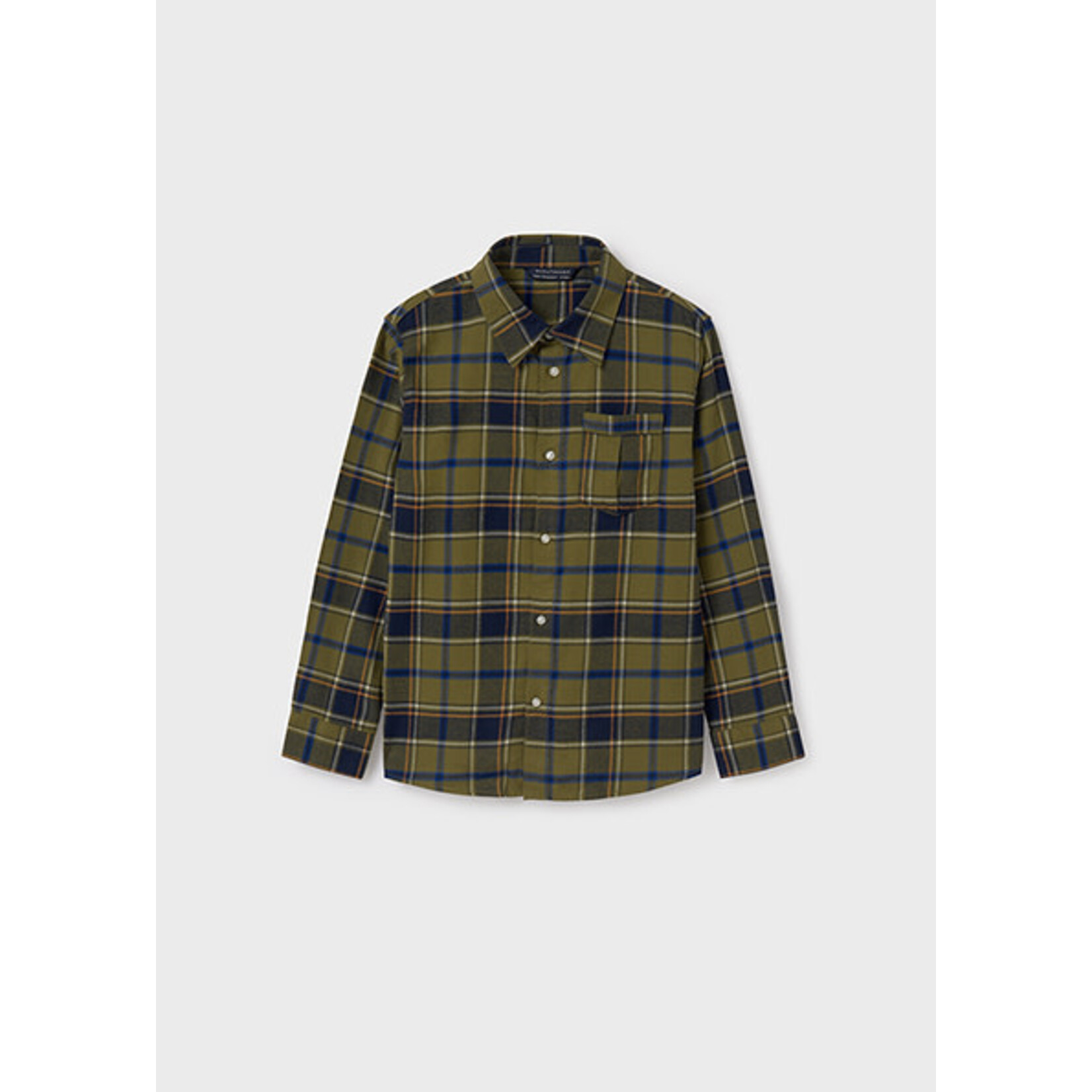 MAYORAL TWEEN PLAID FLANNEL TWEEN SHIRT