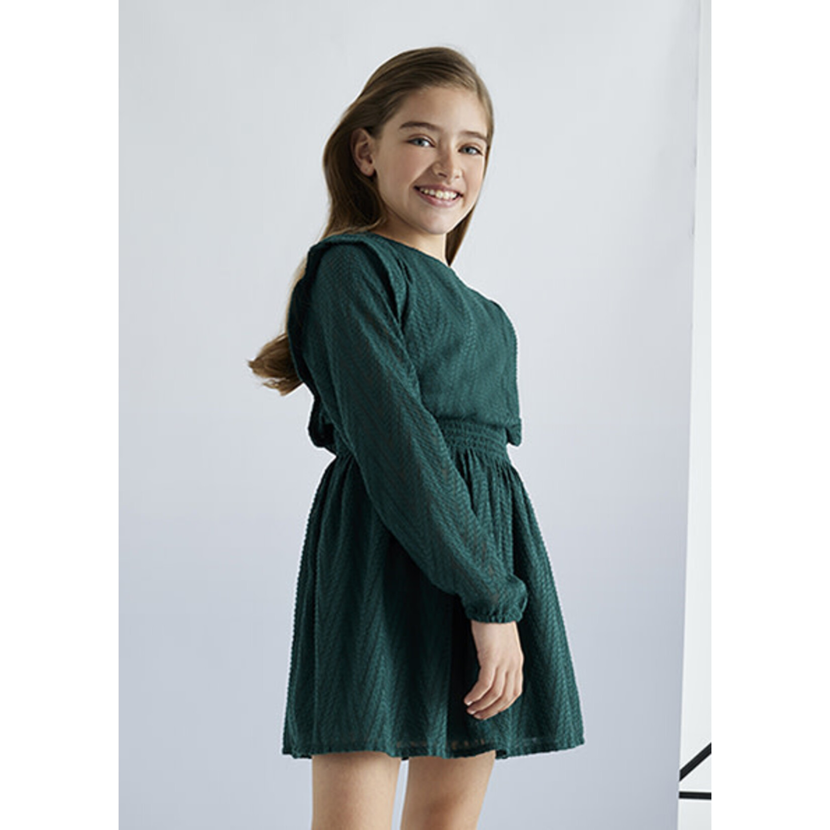 MAYORAL TWEEN CHIFFON PRINTED DRESS TWEEN GIRL