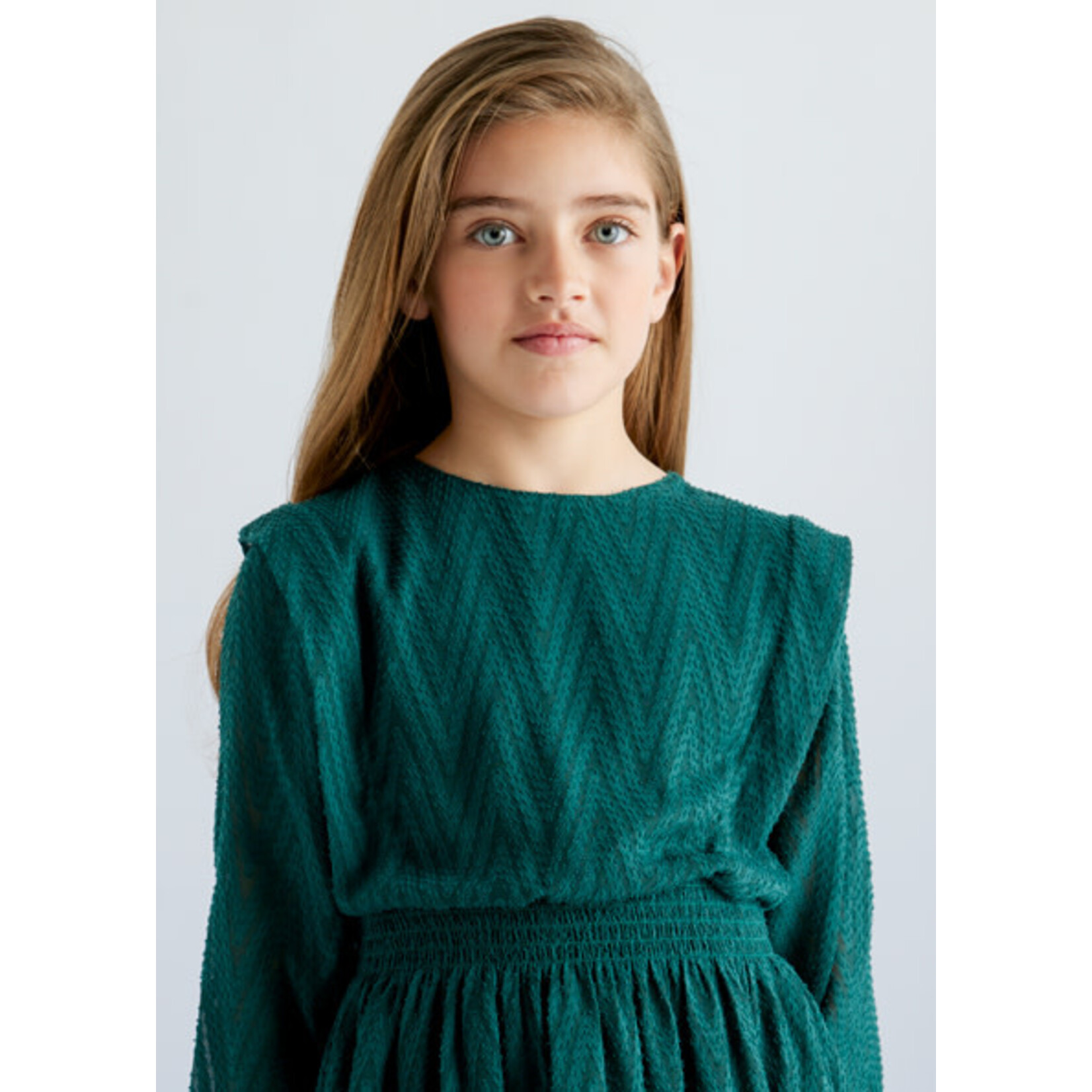 MAYORAL TWEEN CHIFFON PRINTED DRESS TWEEN GIRL