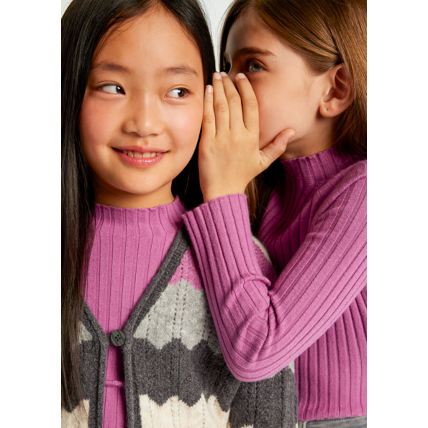 MAYORAL TWEEN ZIG ZAG KNIT CARDIGAN TWEEN GIRL
