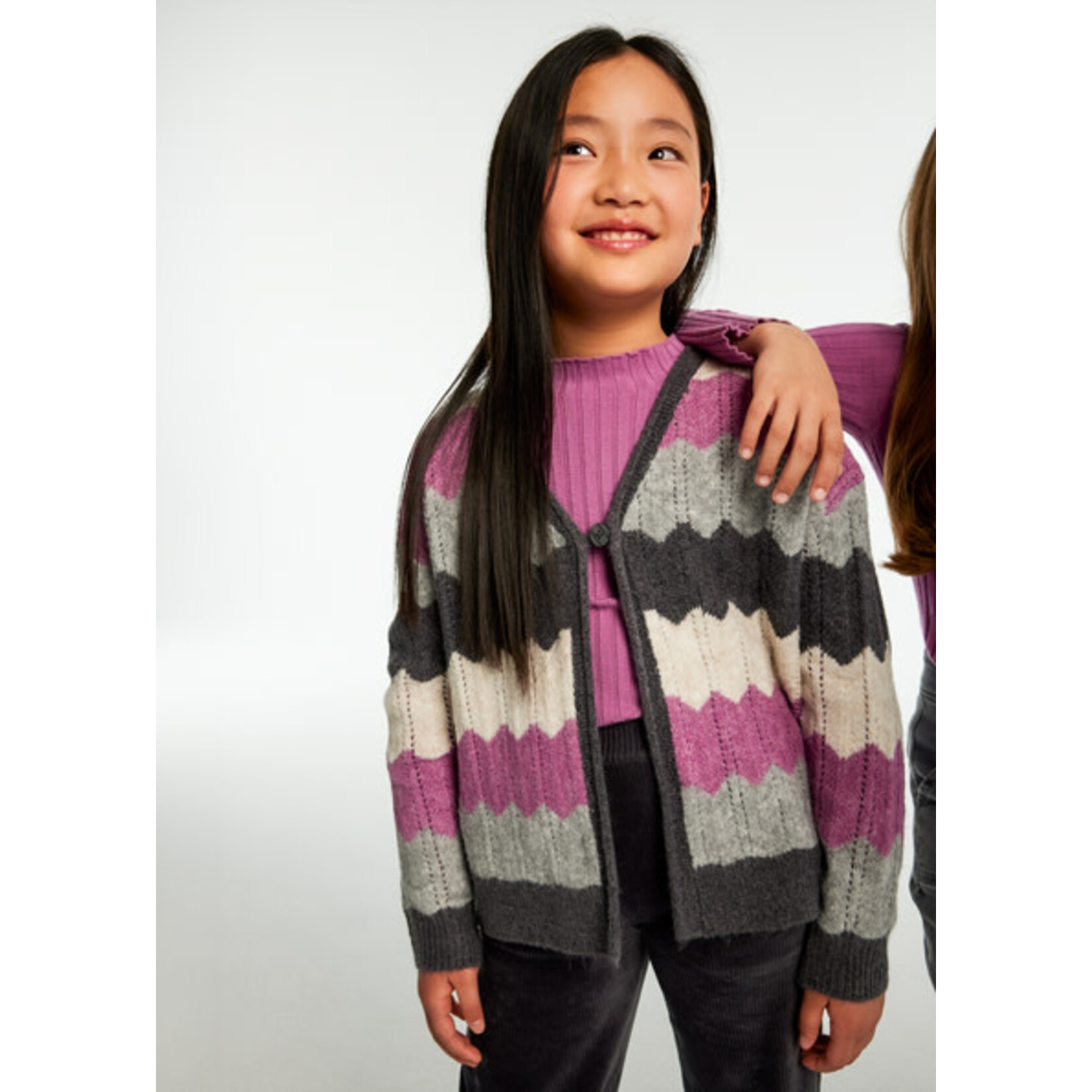 MAYORAL TWEEN ZIG ZAG KNIT CARDIGAN TWEEN GIRL