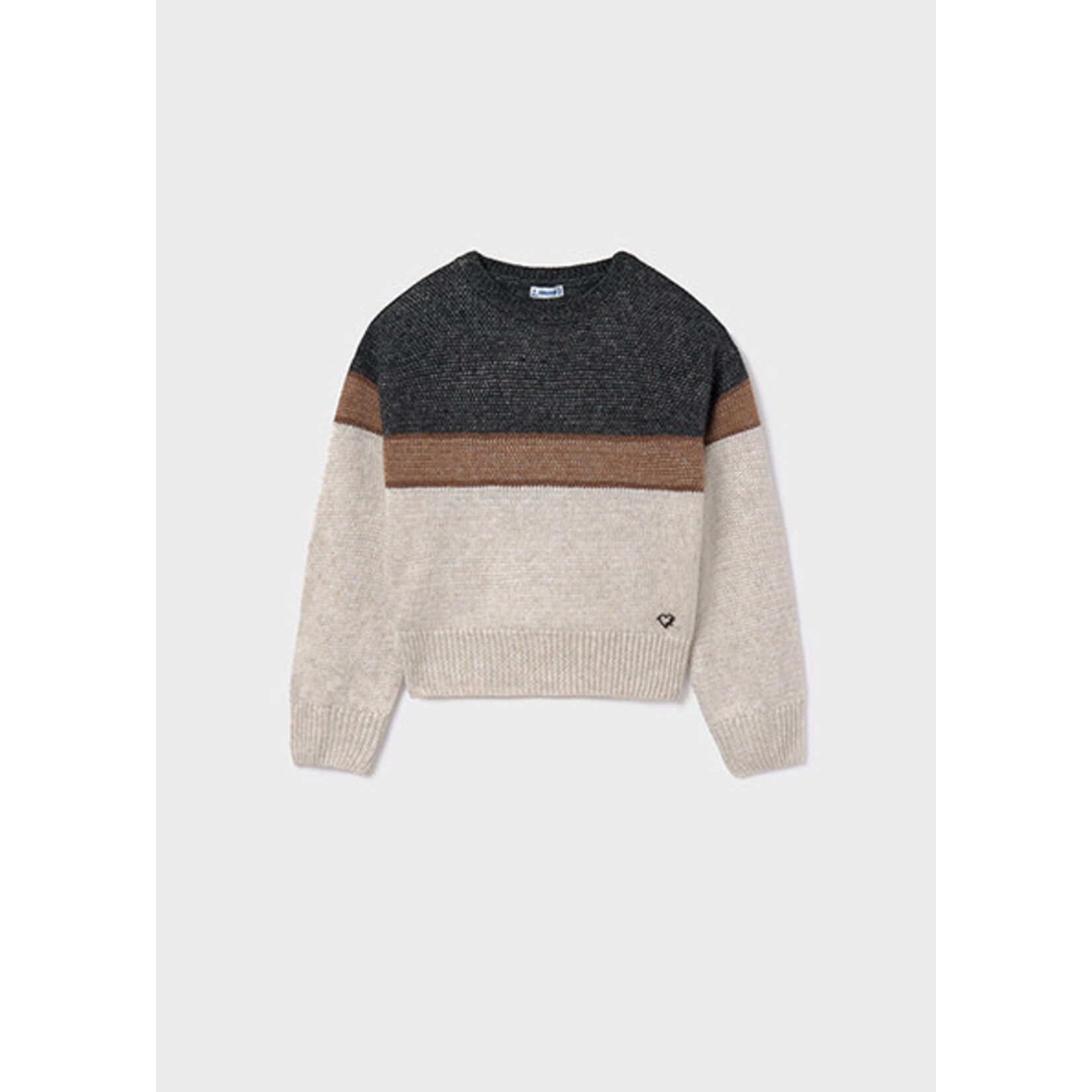 MAYORAL TWEEN COLOR BLOCK SWEATER TWEEN GIRL