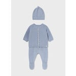MAYORAL NEWBORN Baby Boy 3pc Tricot Set
