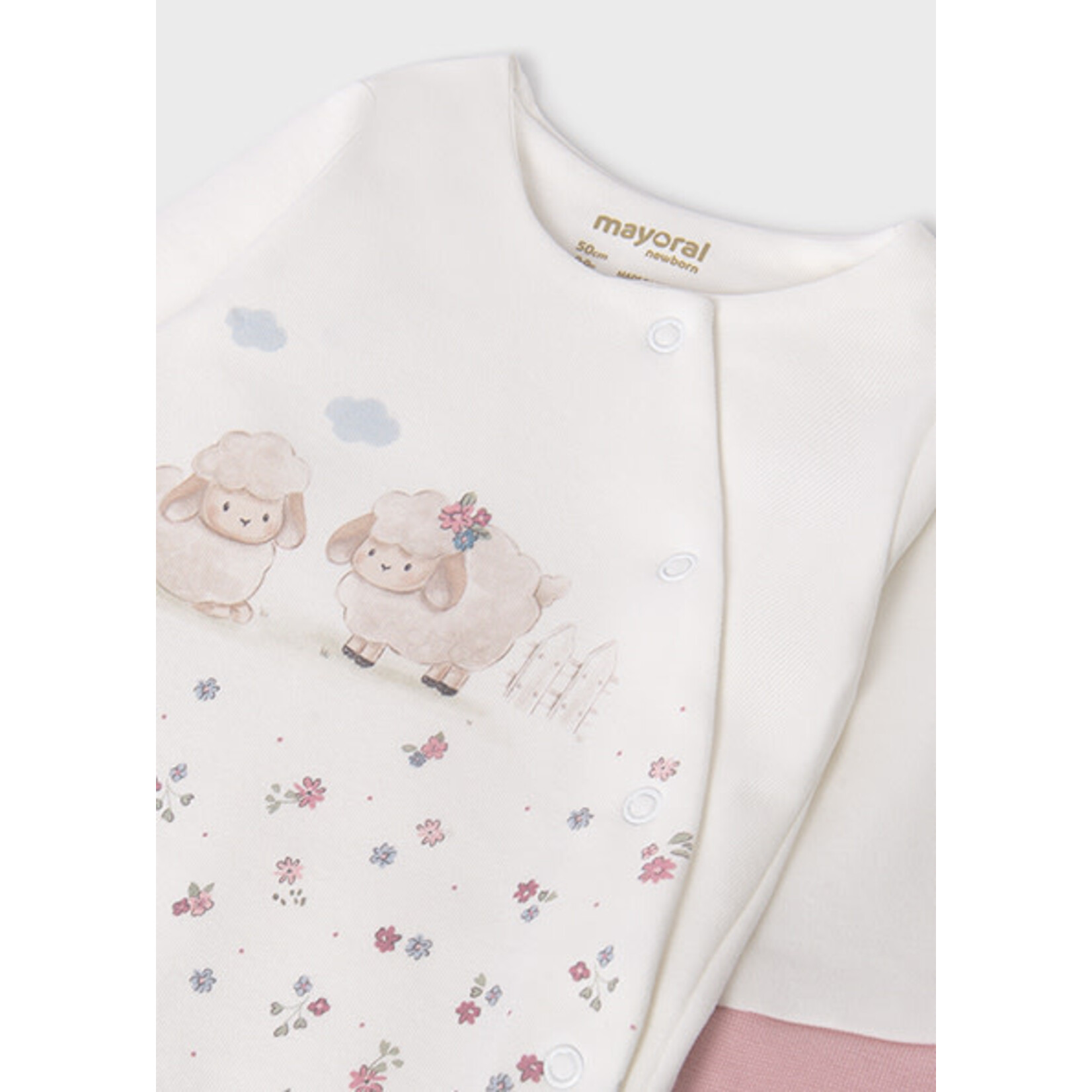 MAYORAL NEWBORN Baby Girl 3pc Coming Home Set