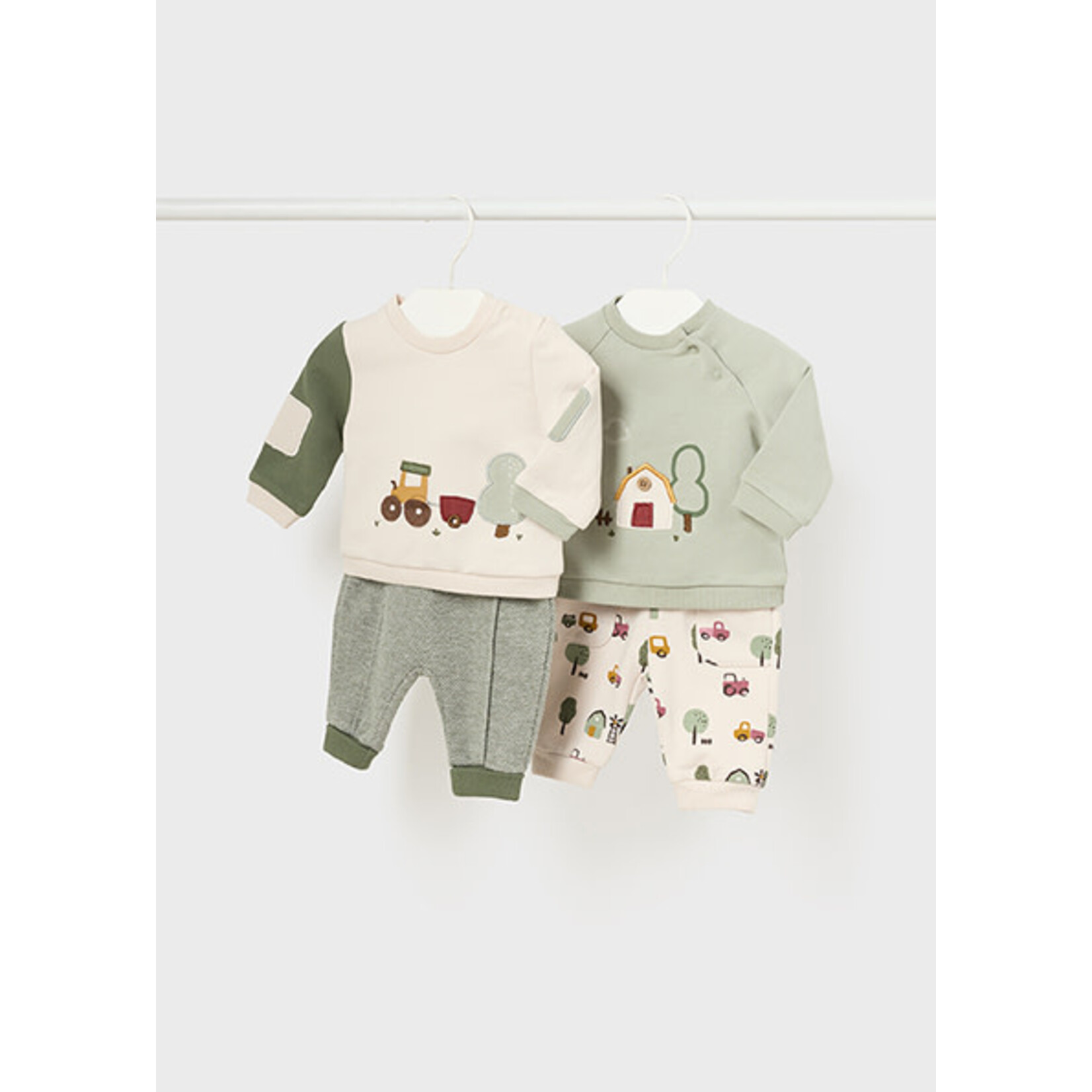 MAYORAL NEWBORN 2pc Baby Boy Knit Set