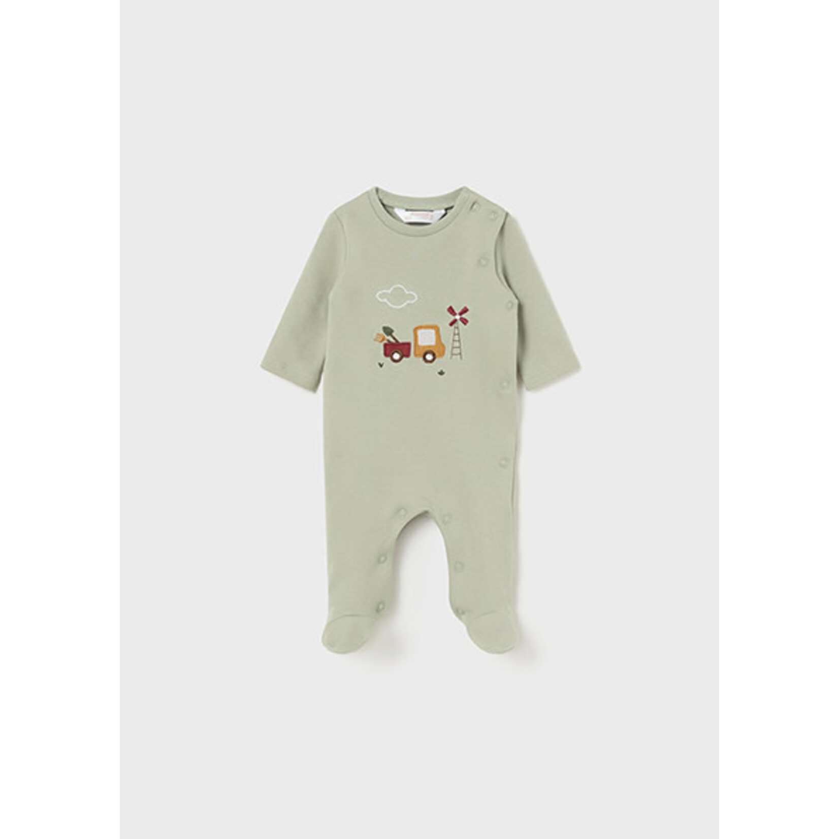 MAYORAL NEWBORN FALL VIBES ONE-PIECE BABY BOY