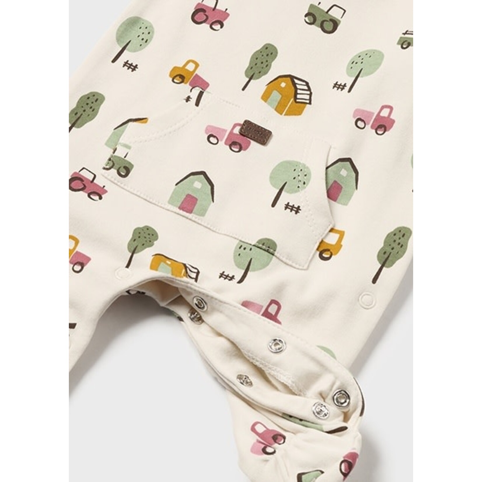 MAYORAL NEWBORN FALL VIBES ONE-PIECE BABY BOY