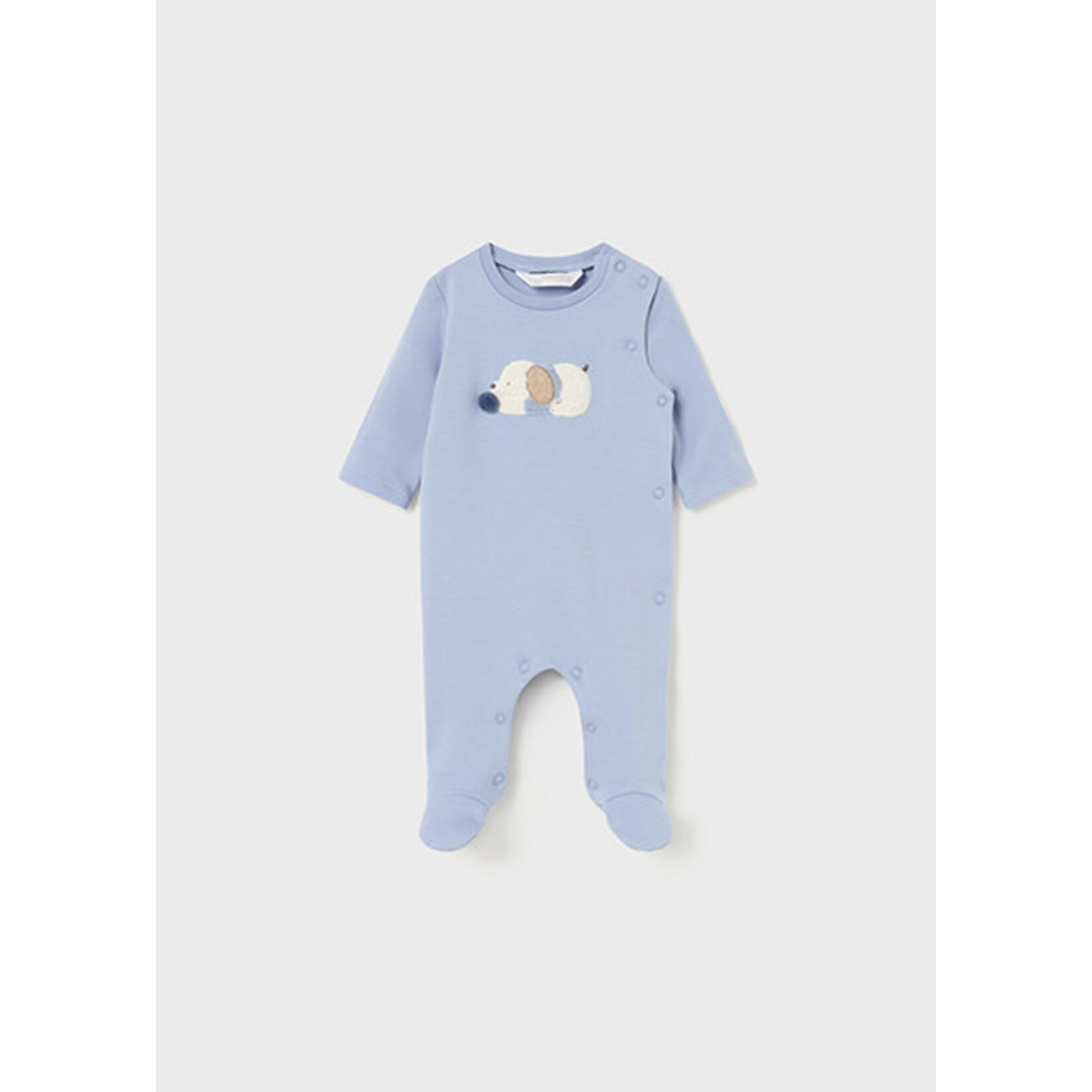 MAYORAL NEWBORN Baby Boy Cute Puppy Footed Sleeper