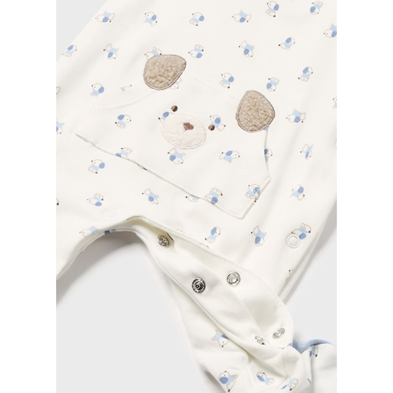 MAYORAL NEWBORN Baby Boy Cute Puppy Footed Sleeper