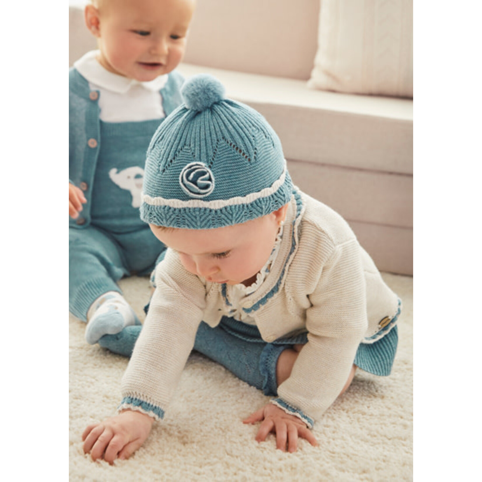 MAYORAL NEWBORN 3PC SKIRT SET