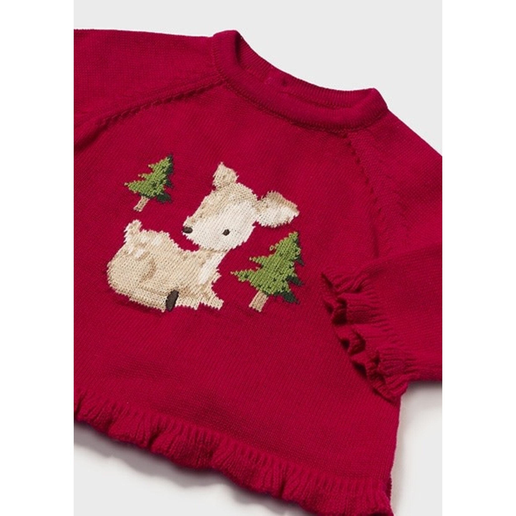 MAYORAL NEWBORN 3PC SWEATER SET BABY GIRL