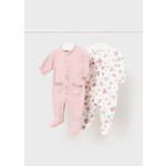 MAYORAL NEWBORN FLORAL ONE-PIECE BABY GIRL