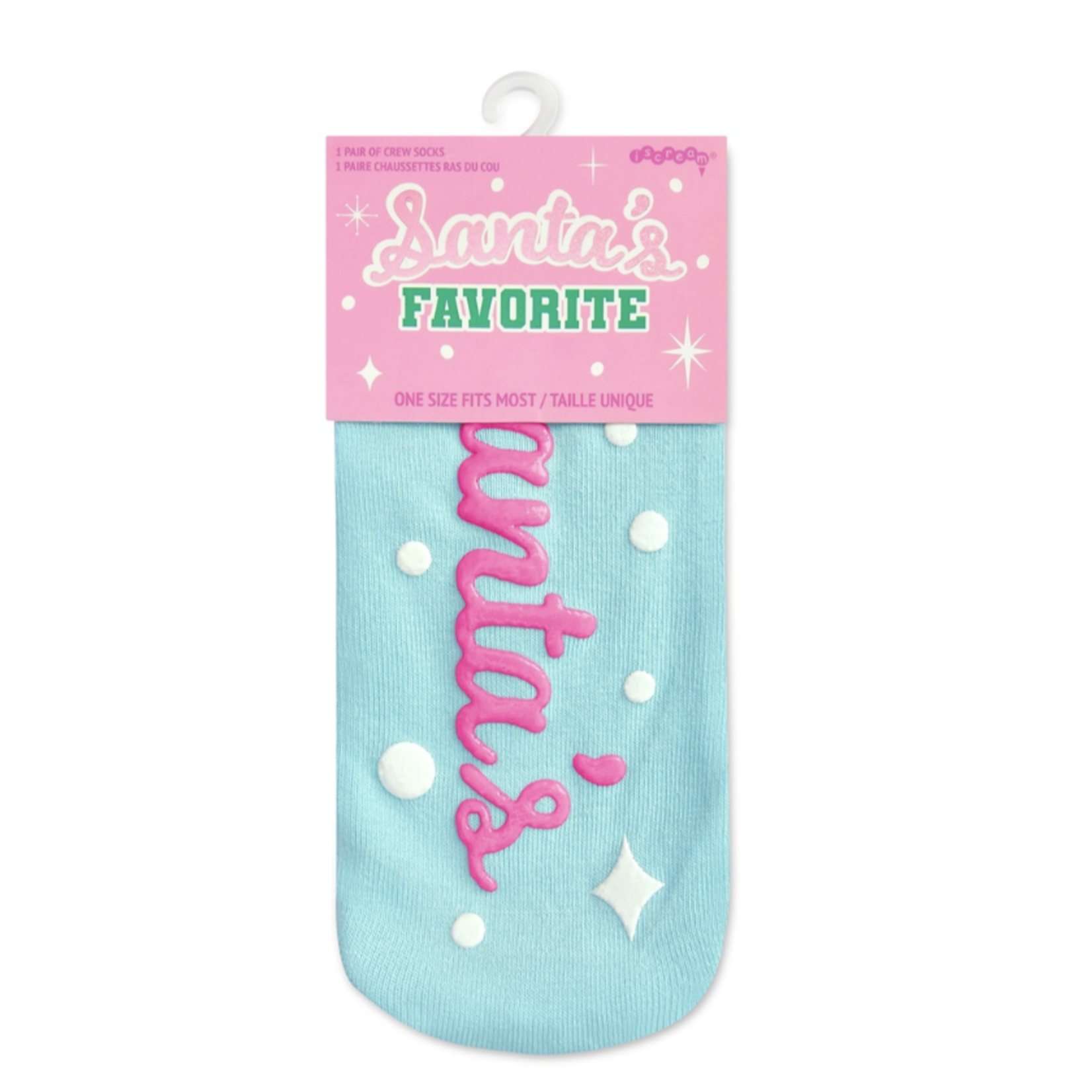 ISCREAM SANTA'S FAVORITE SOCKS