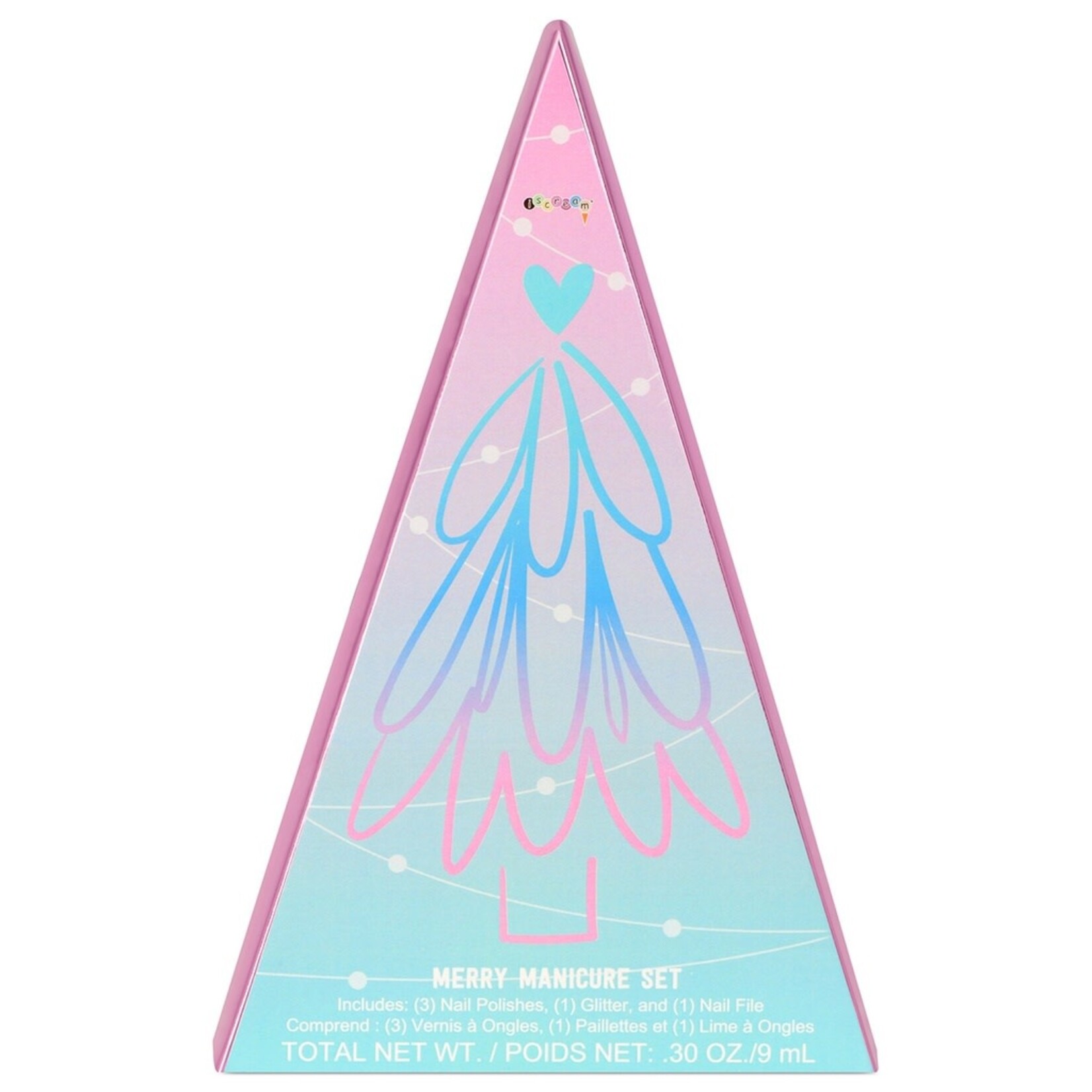 ISCREAM MERRY MANICURE SET